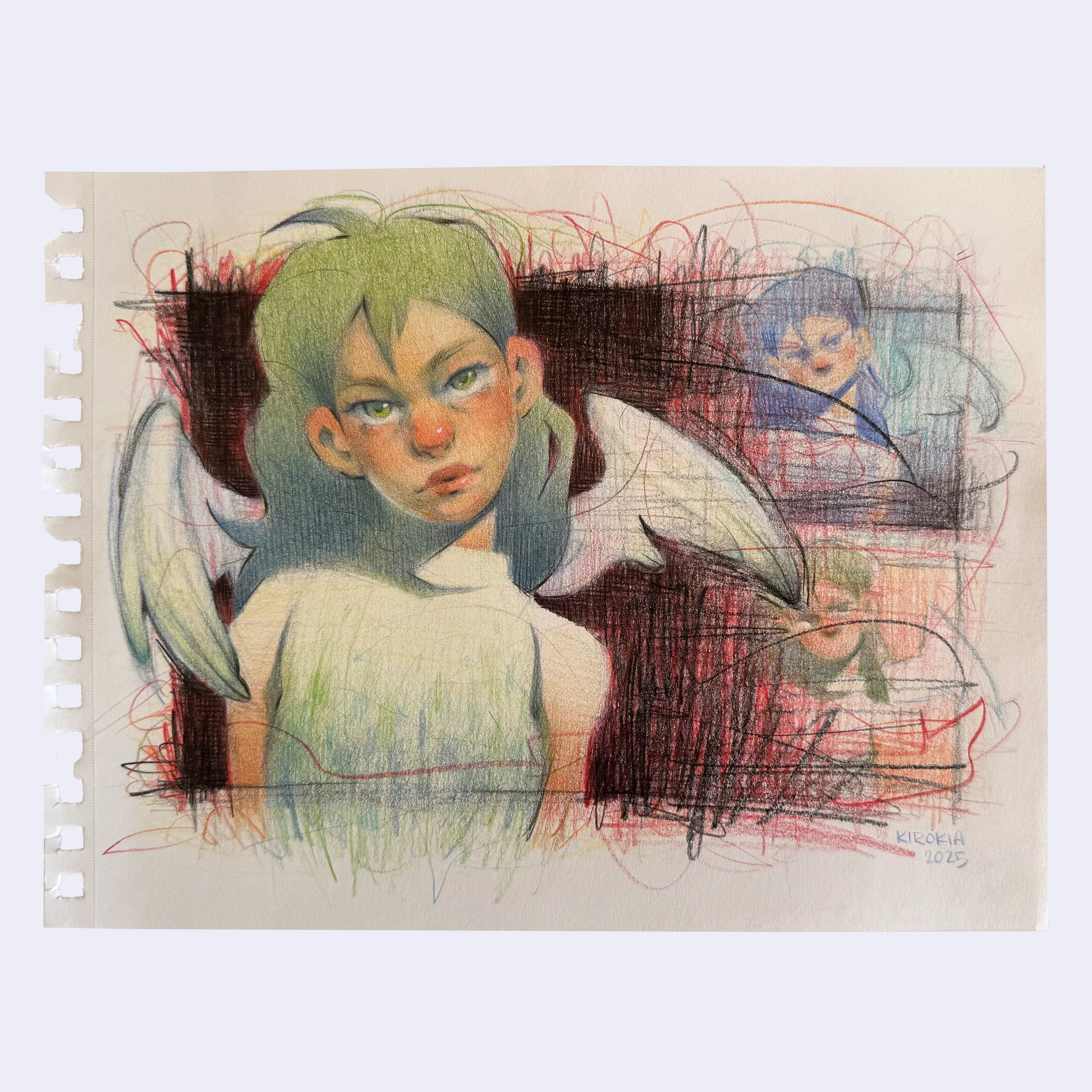 Rakugaki 7 (2025) - Kira Sincock - "Angel"