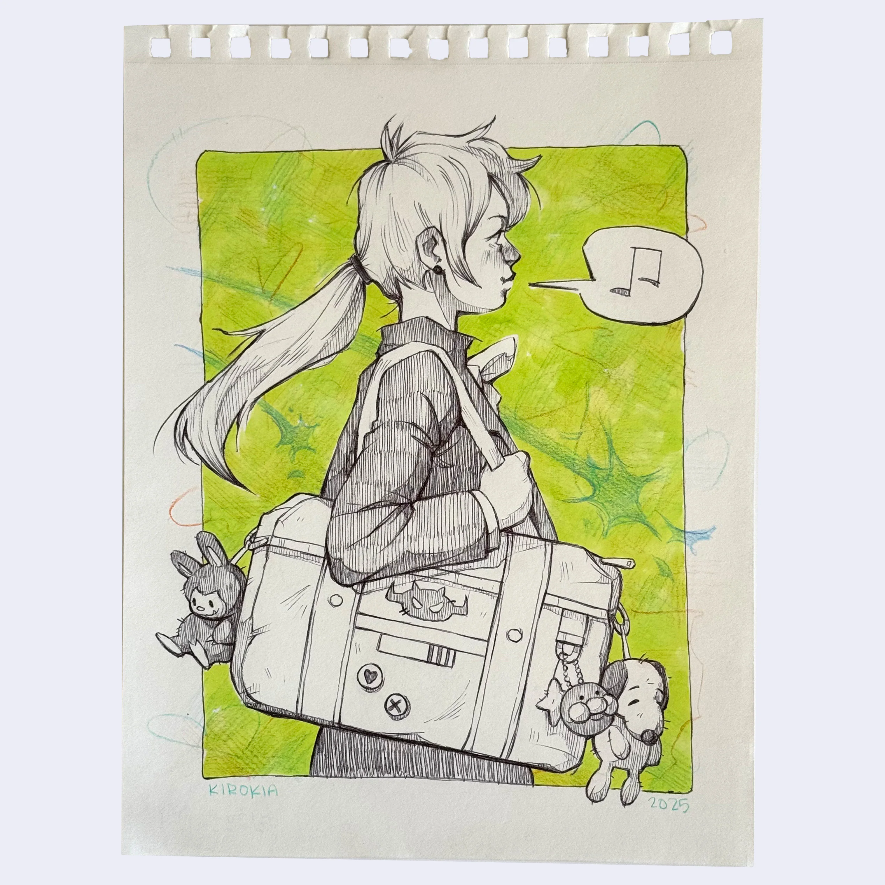 Rakugaki 7 (2025) - Kira Sincock - "Trinkets"