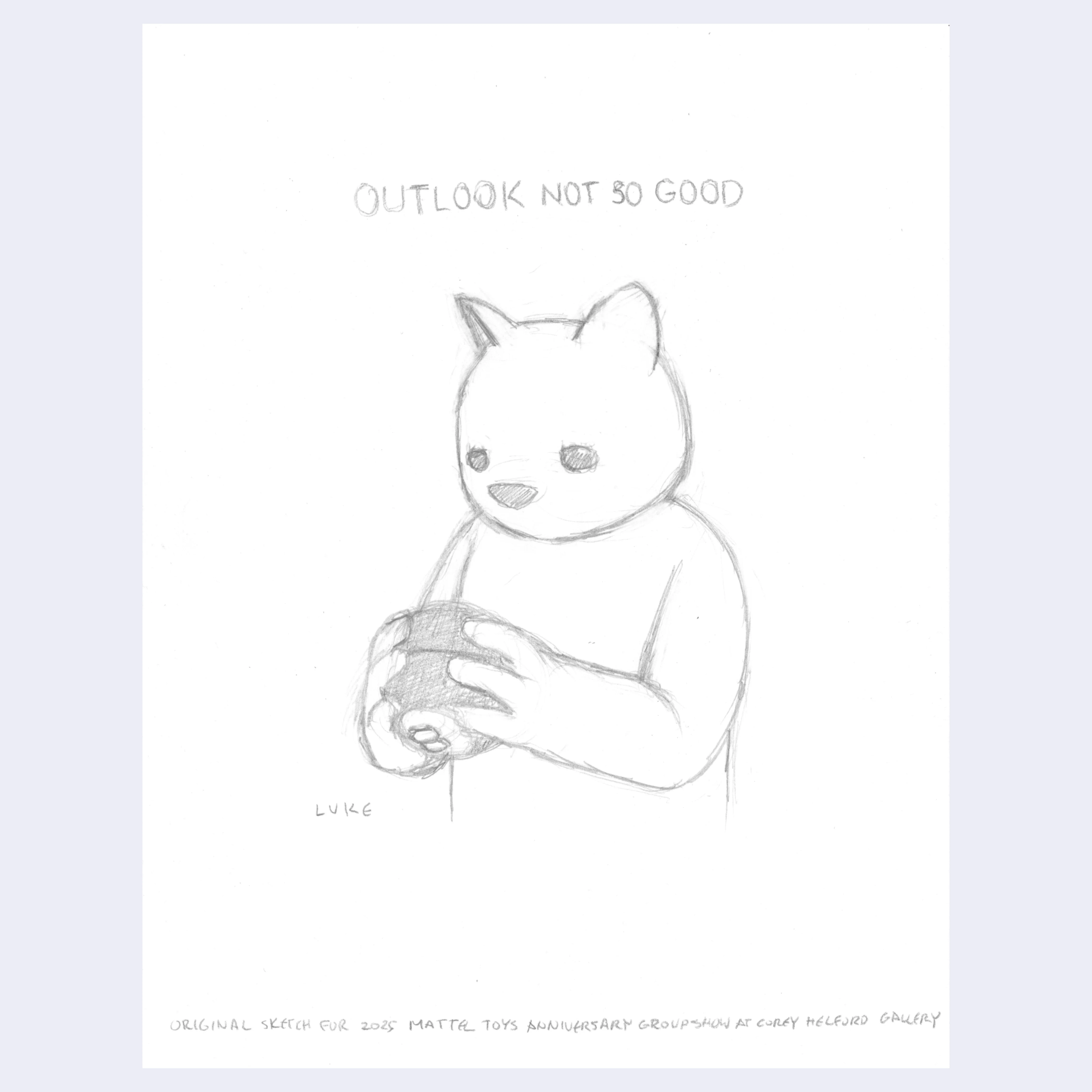 Rakugaki 7 (2025) - Luke Chueh - "Outlook Not So Good"