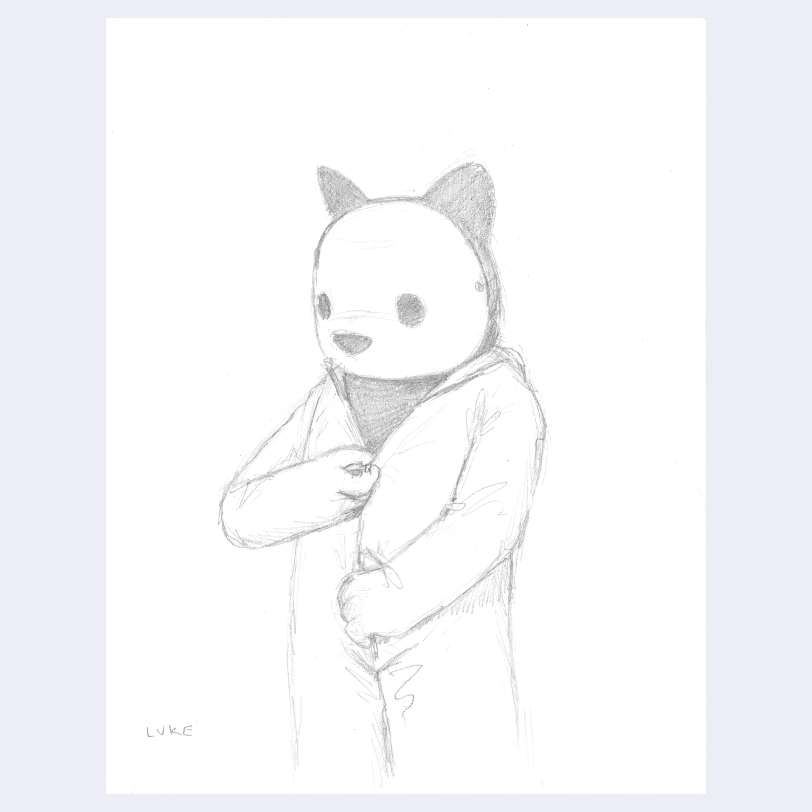 Rakugaki 7 (2025) - Luke Chueh - "Suiting Up"