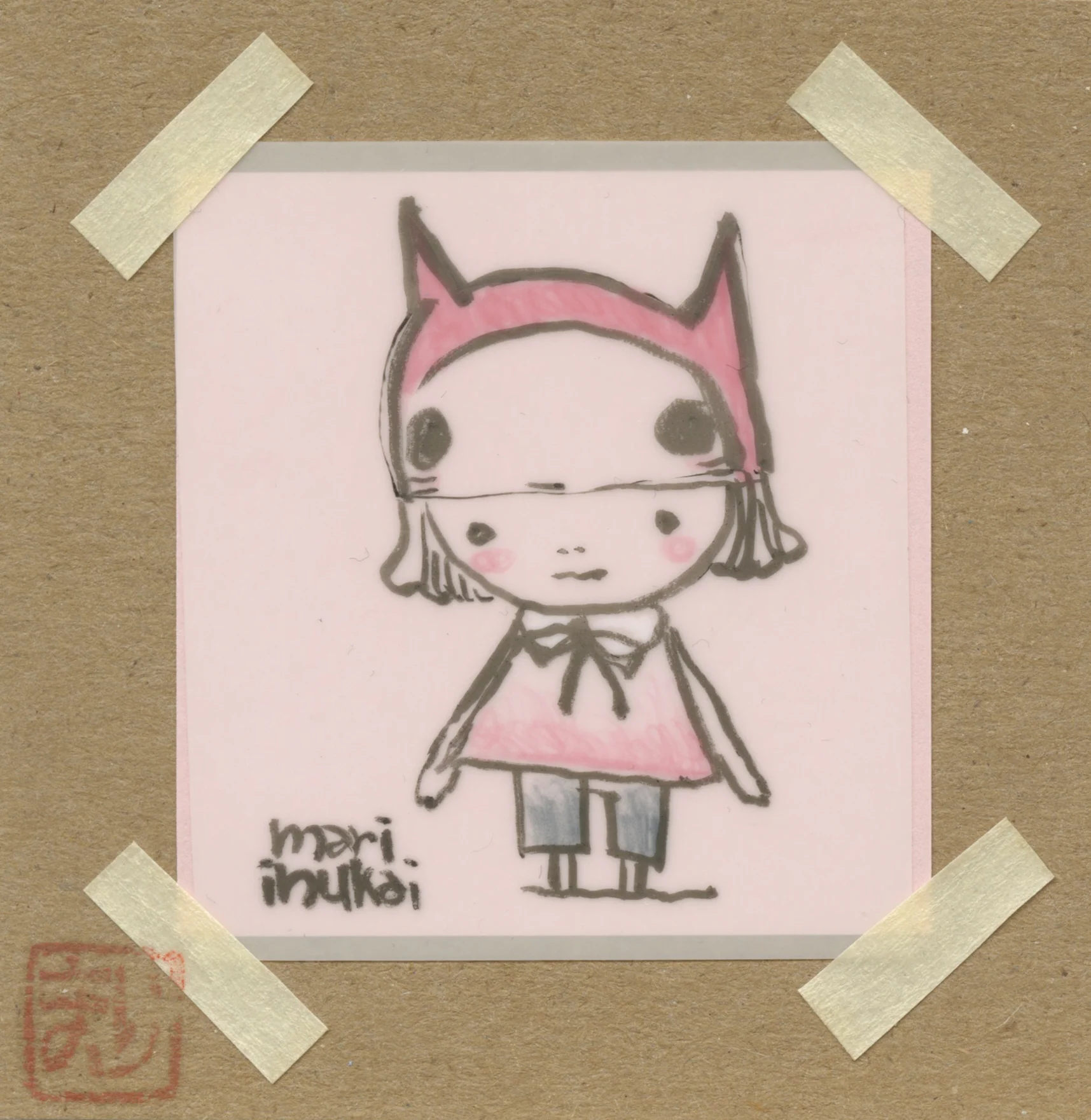 Rakugaki 7 (2025) - Mari Inukai - "NEKOMITAINA"