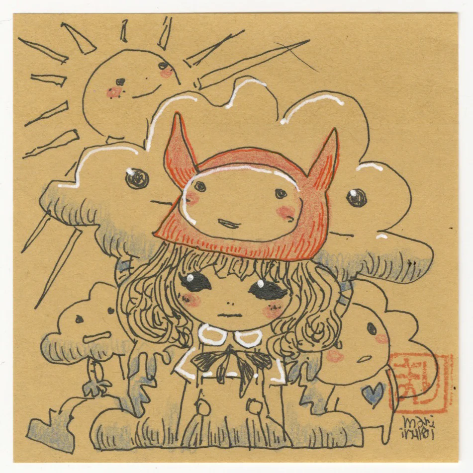 Rakugaki 7 (2025) - Mari Inukai - "NEKOMITAINA"