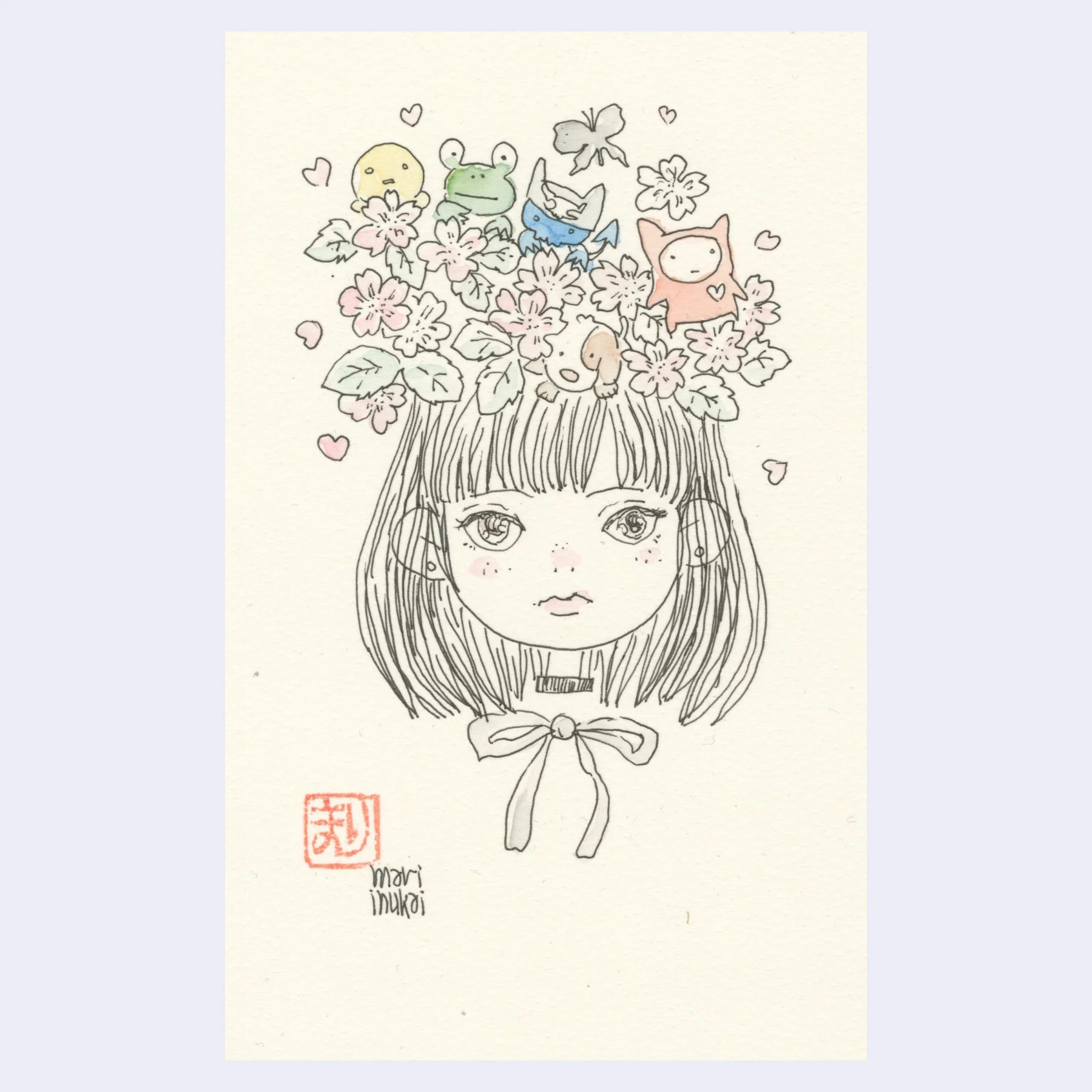 Rakugaki 7 (2025) - Mari Inukai - "SENA"