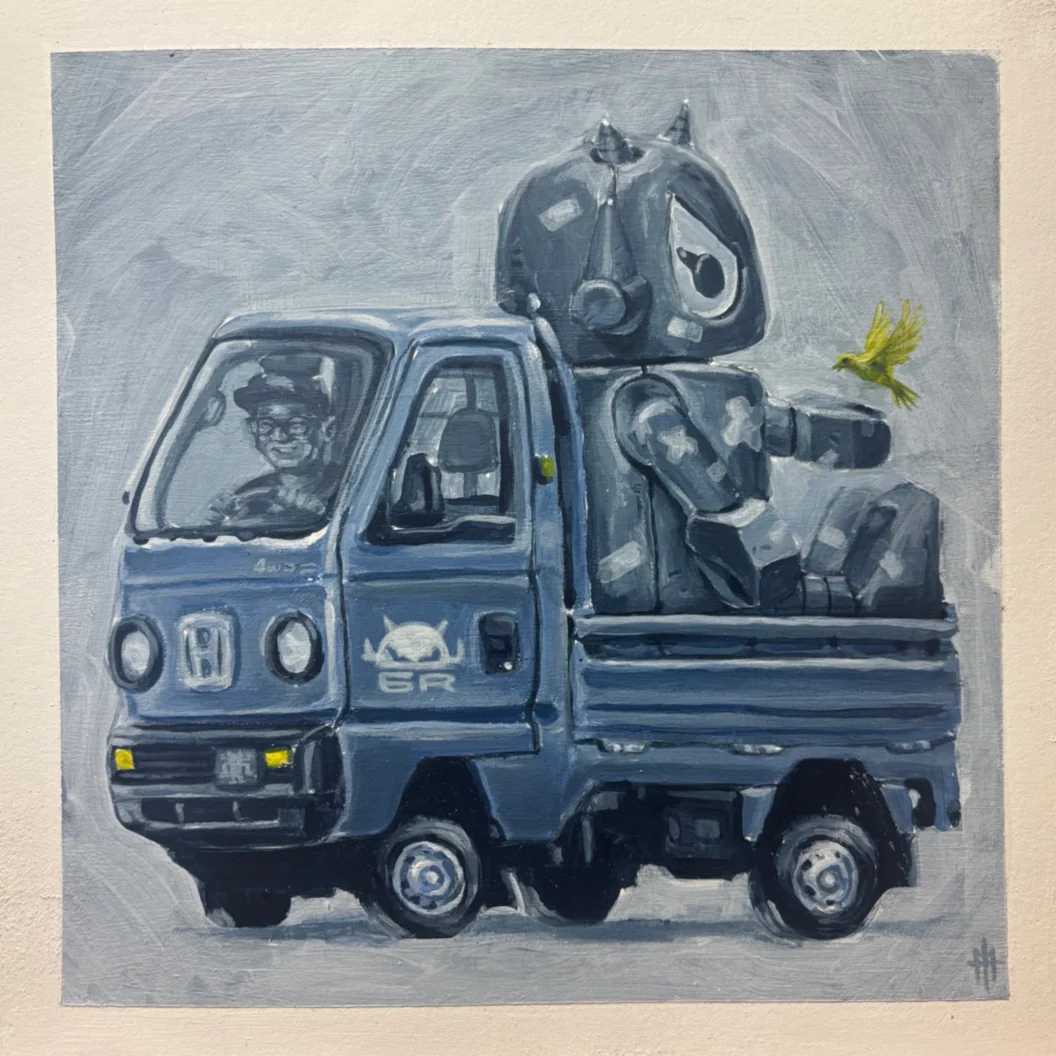 Rakugaki 7 (2025) - Mister Toledo - "Giant Robot Repair"