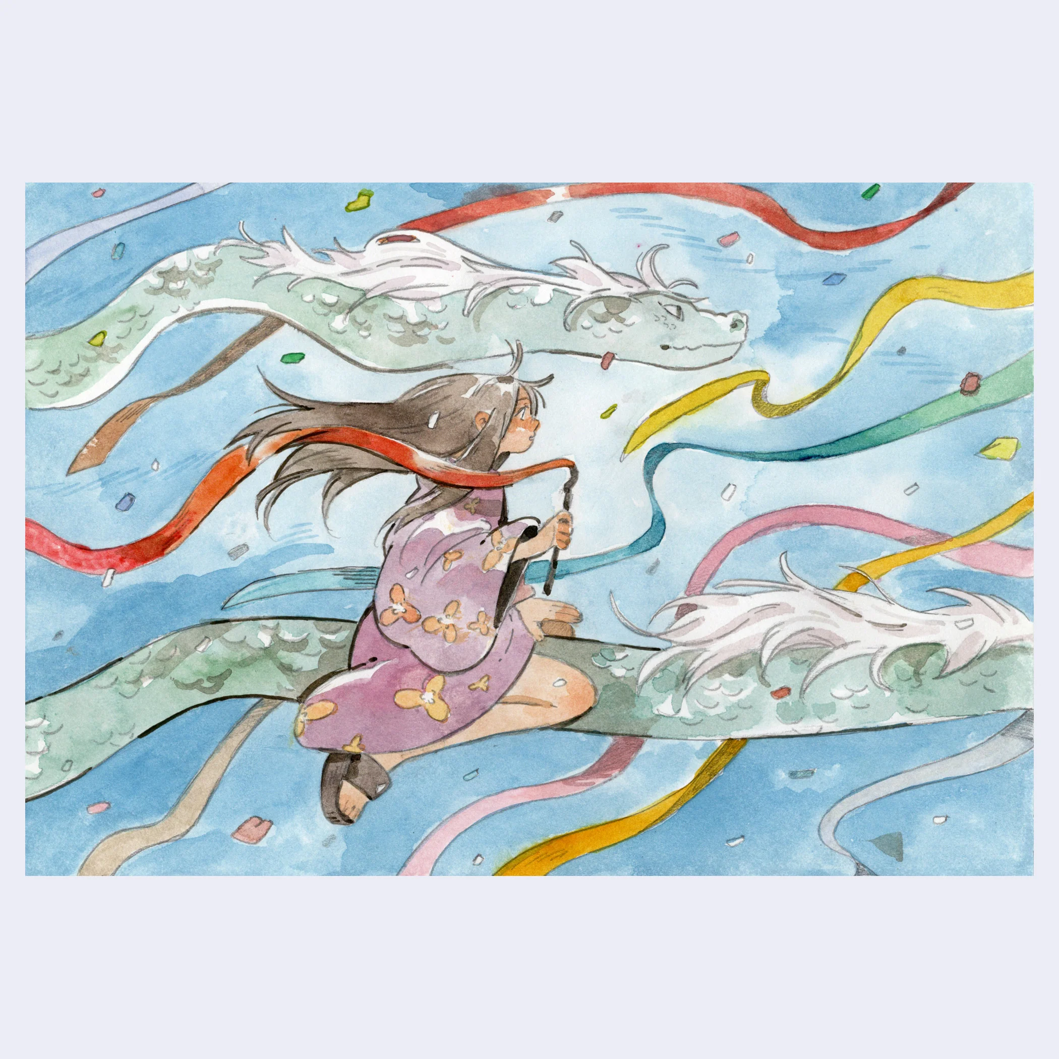 Rakugaki 7 (2025) - Natalia Miramontes (Parakid) - "Sky Dragons"