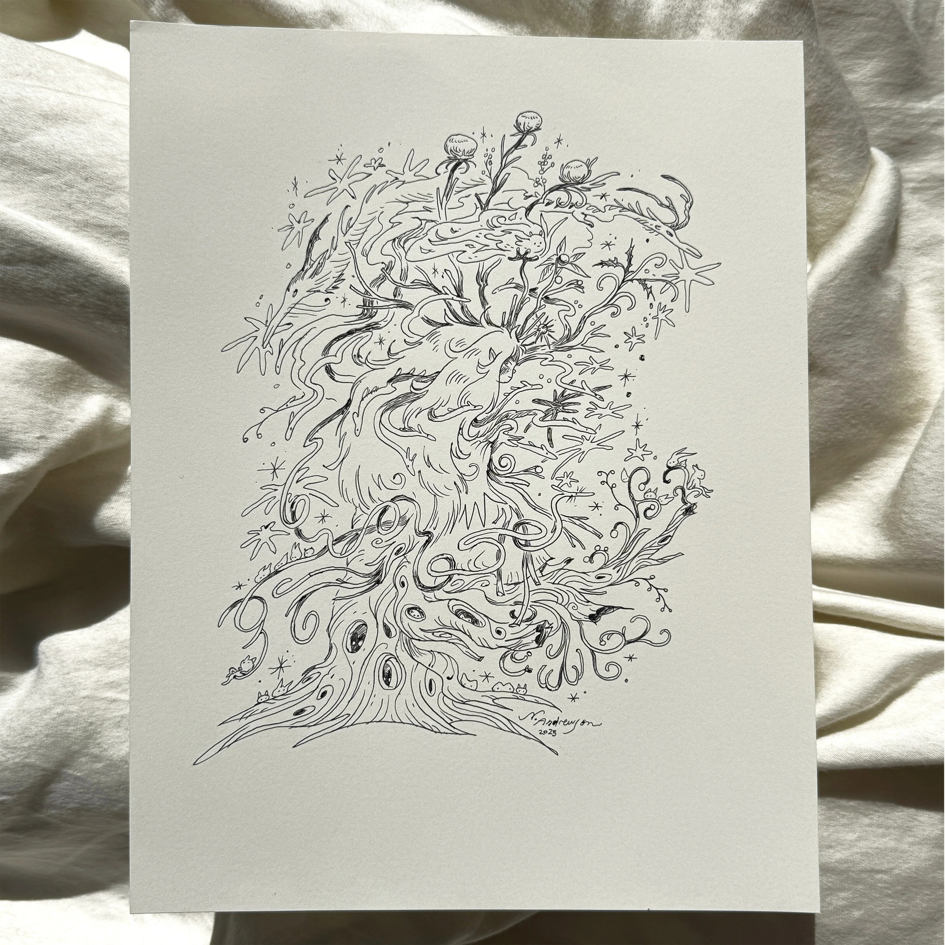 Rakugaki 7 (2025) - Natalie Andrewson - "Hidden"