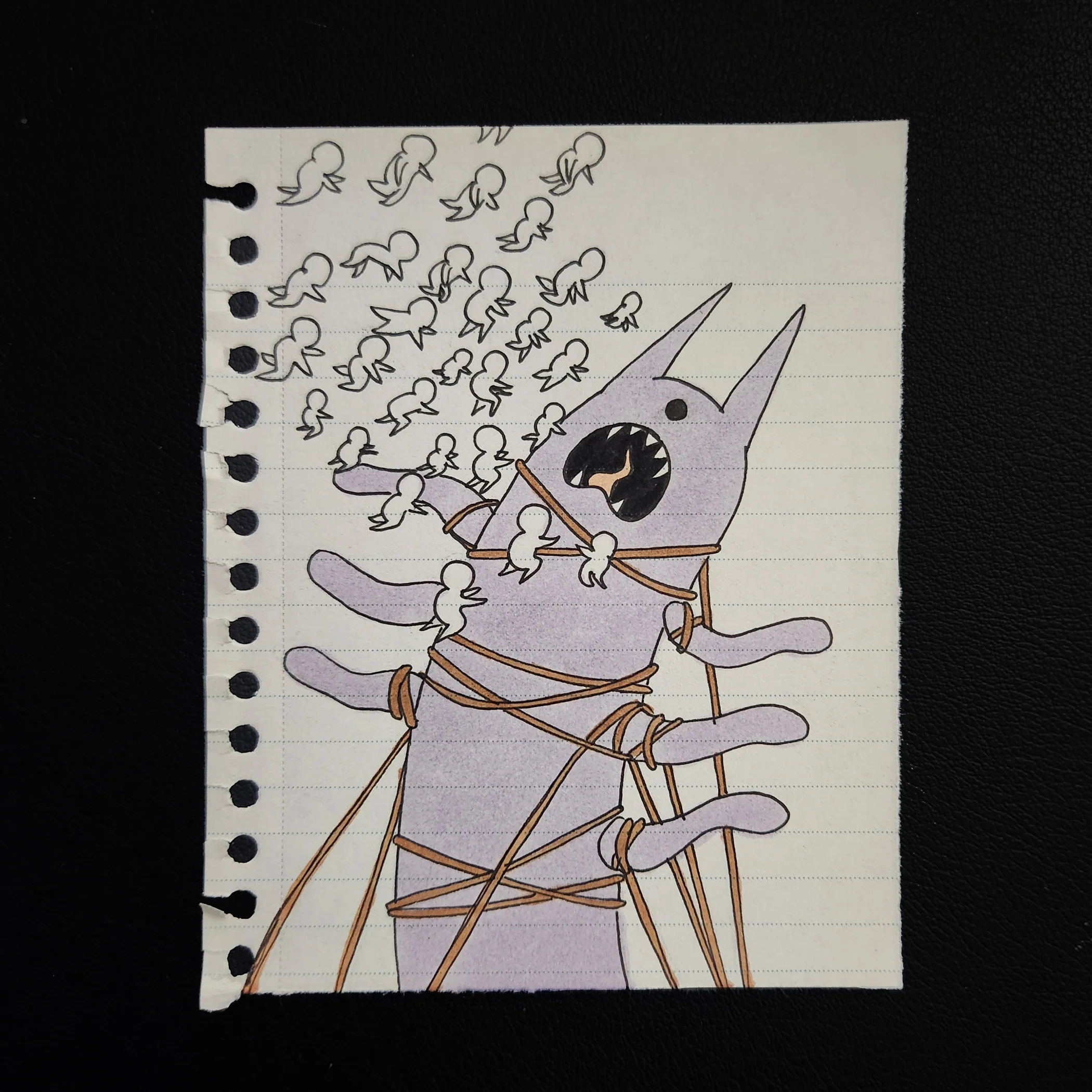 Rakugaki 7 (2025) - Paperobott - "Monster or Hero"