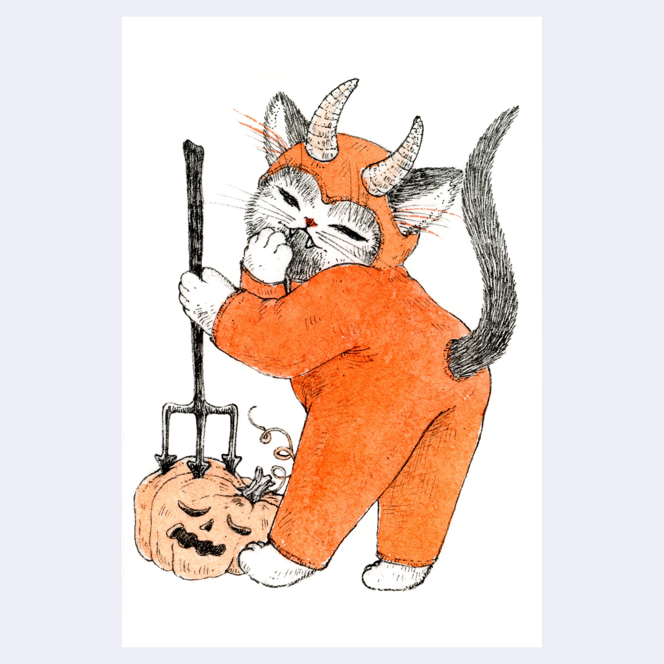 Rakugaki 7 (2025) - Po Yan Leung - "Devil Kitty"