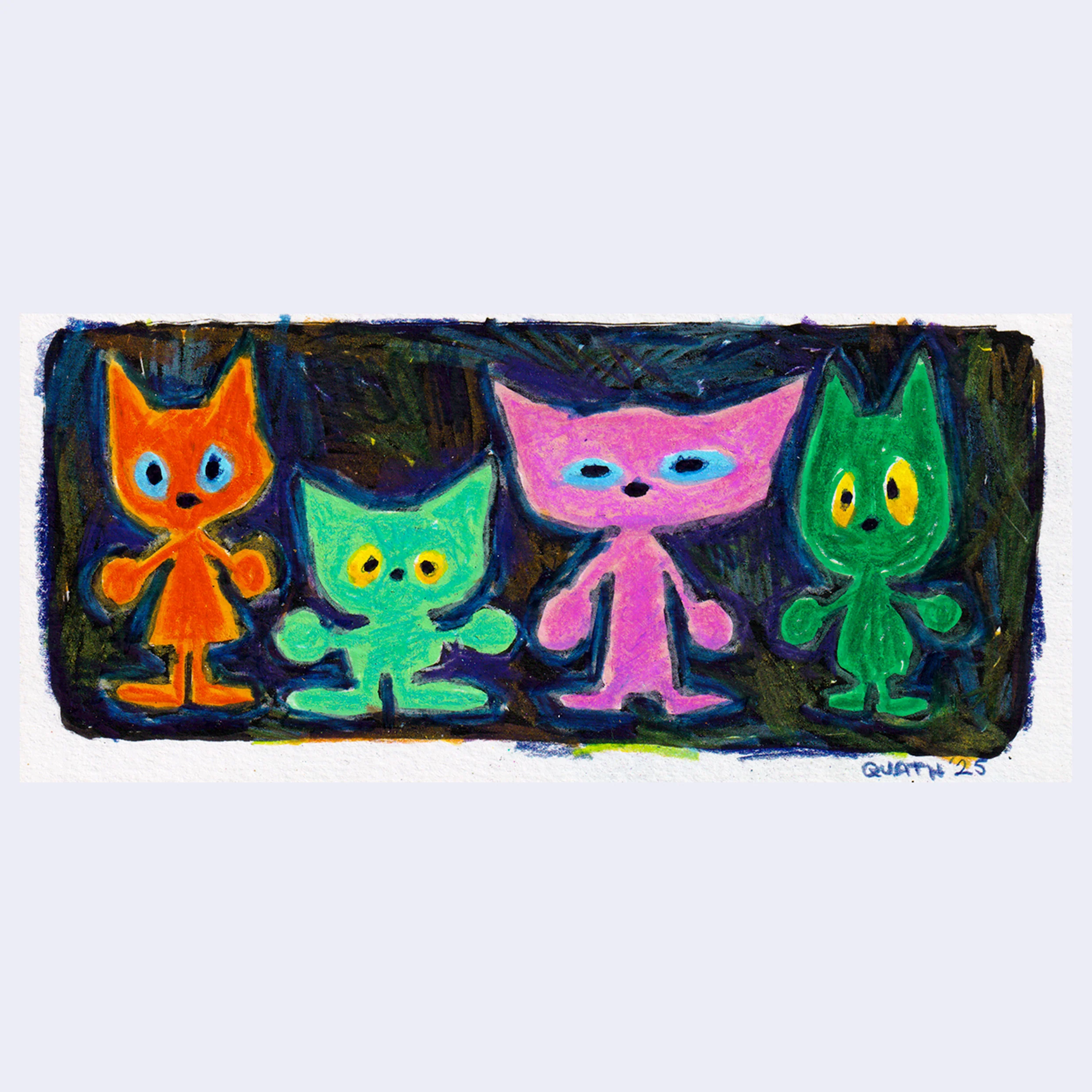 Rakugaki 7 (2025) - Quathryn - "Acquaintances"