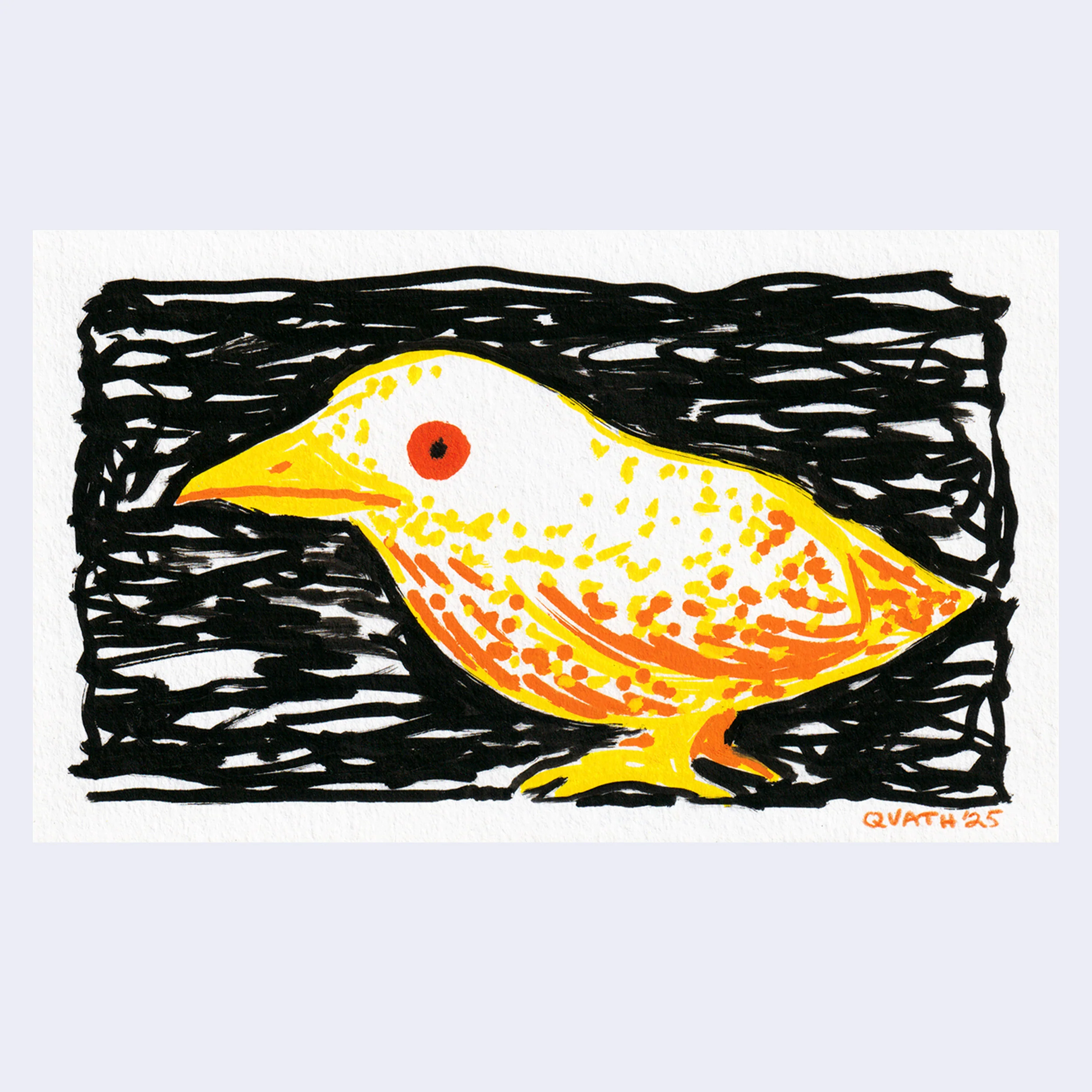 Rakugaki 7 (2025) - Quathryn - "Memory of a Heron"