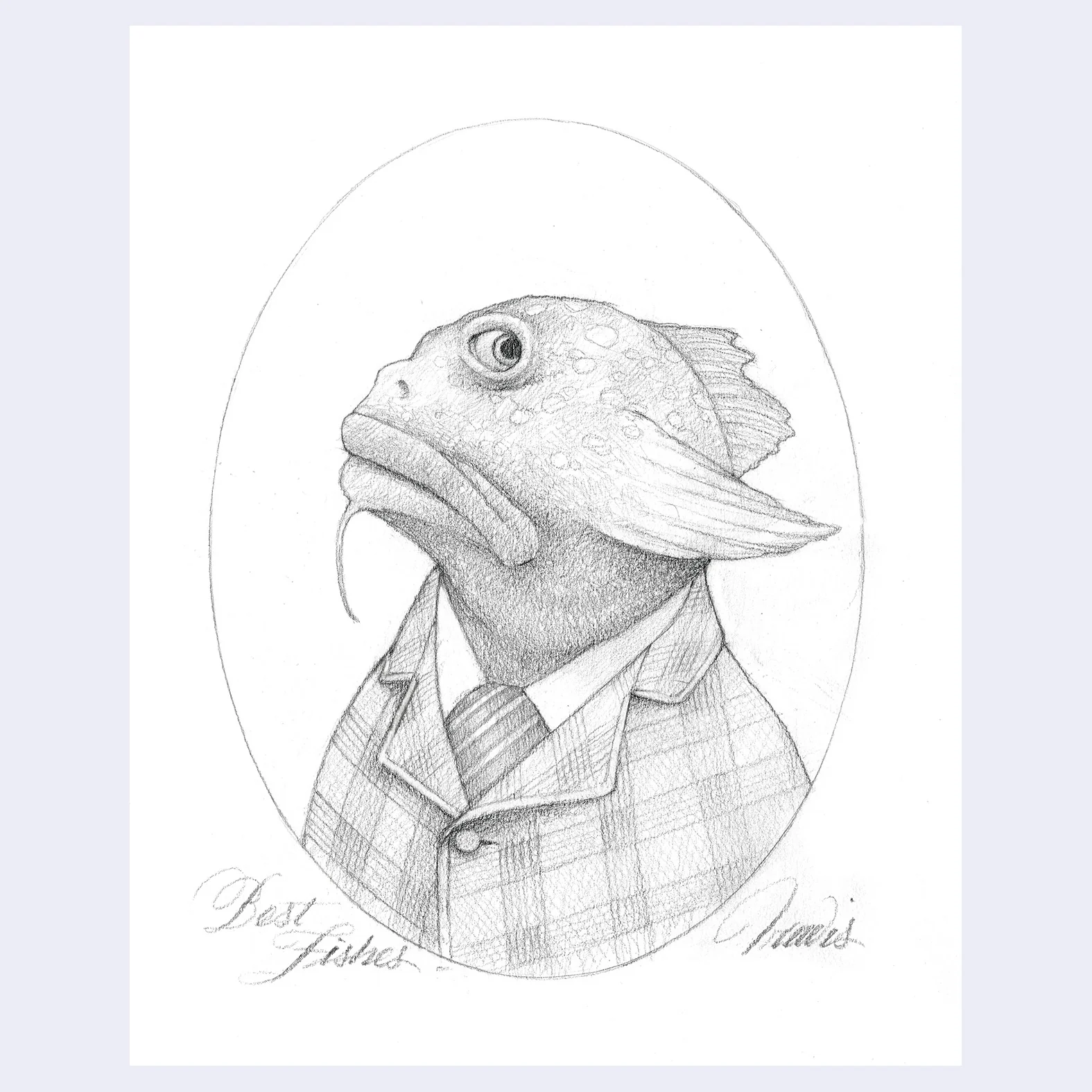 Rakugaki 7 (2025) - Travis Louie - "Best Fishes"