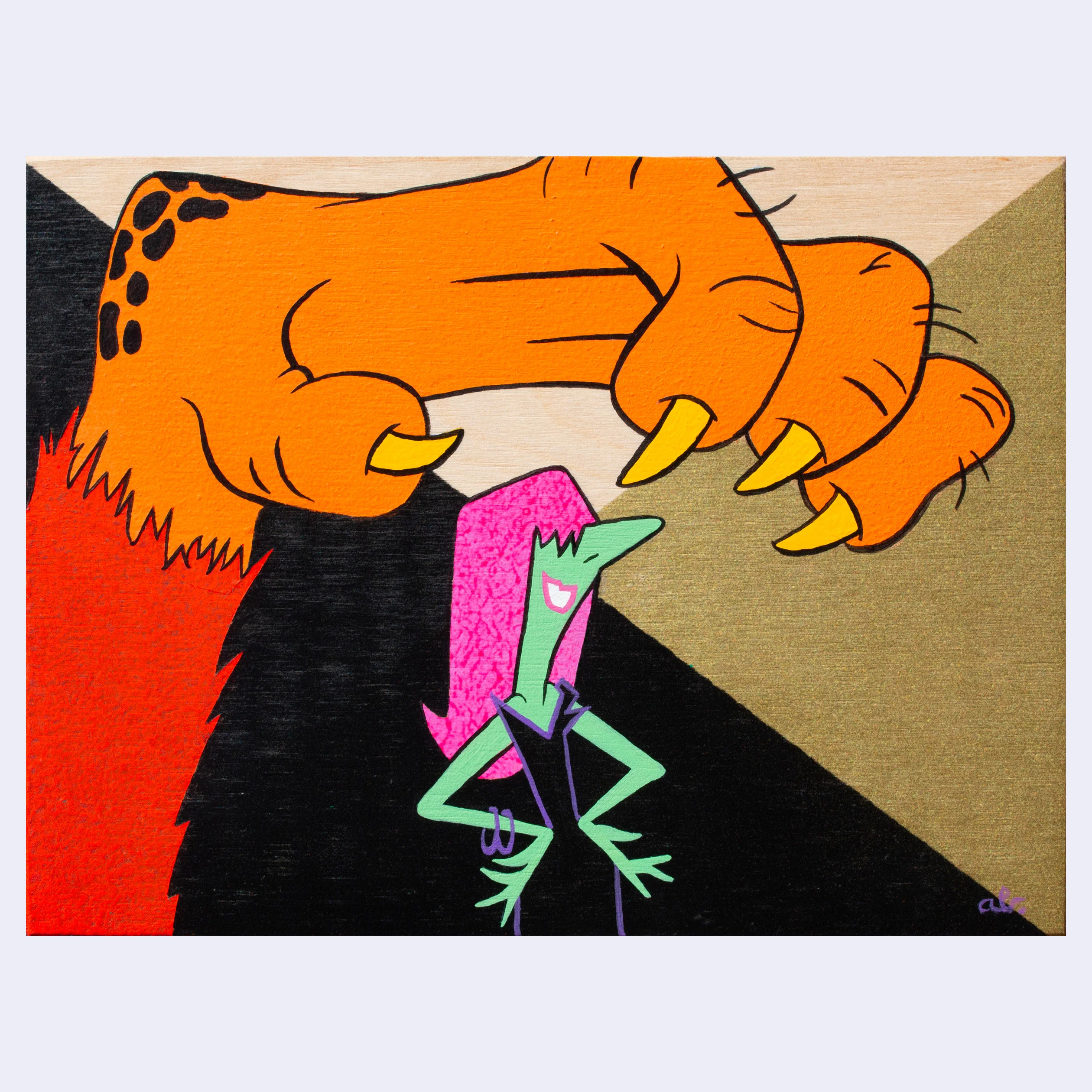 Rakugaki 8 (2026) - Andrew Brandou - "Creepella Strikes a Pose"