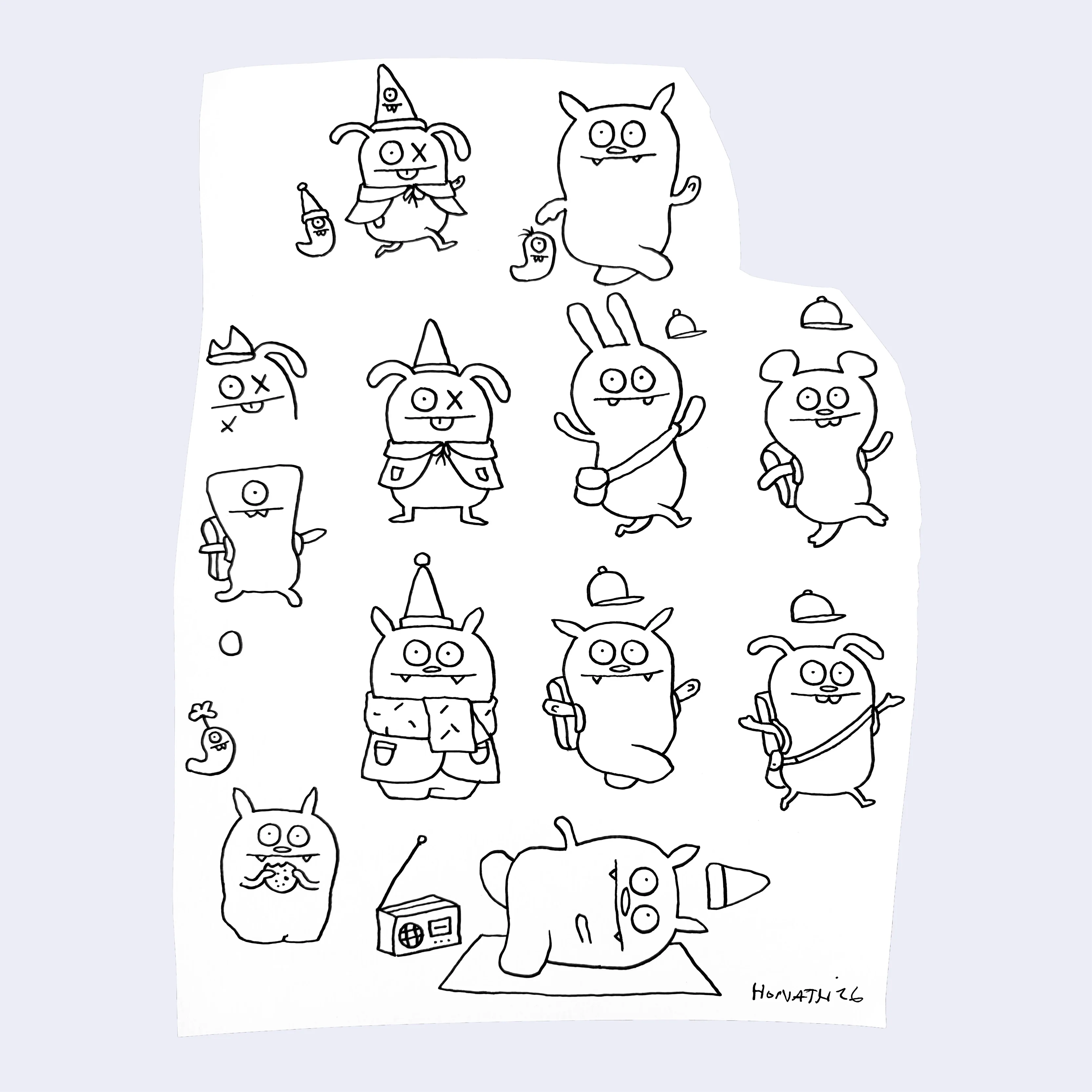 Rakugaki 8 (2026) - David Horvath - #09