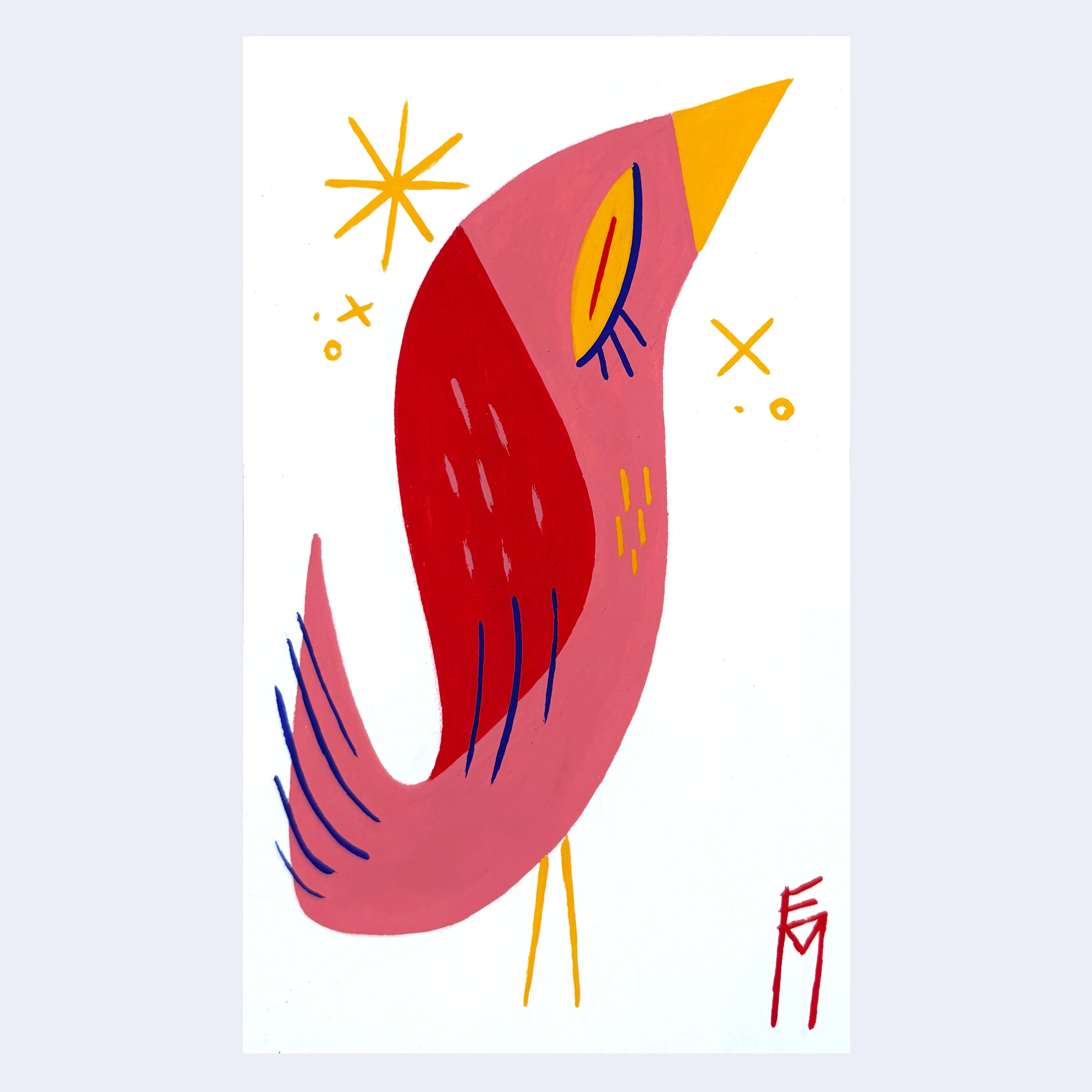 Rakugaki 8 (2026) - Erick Martinez - "Bird"