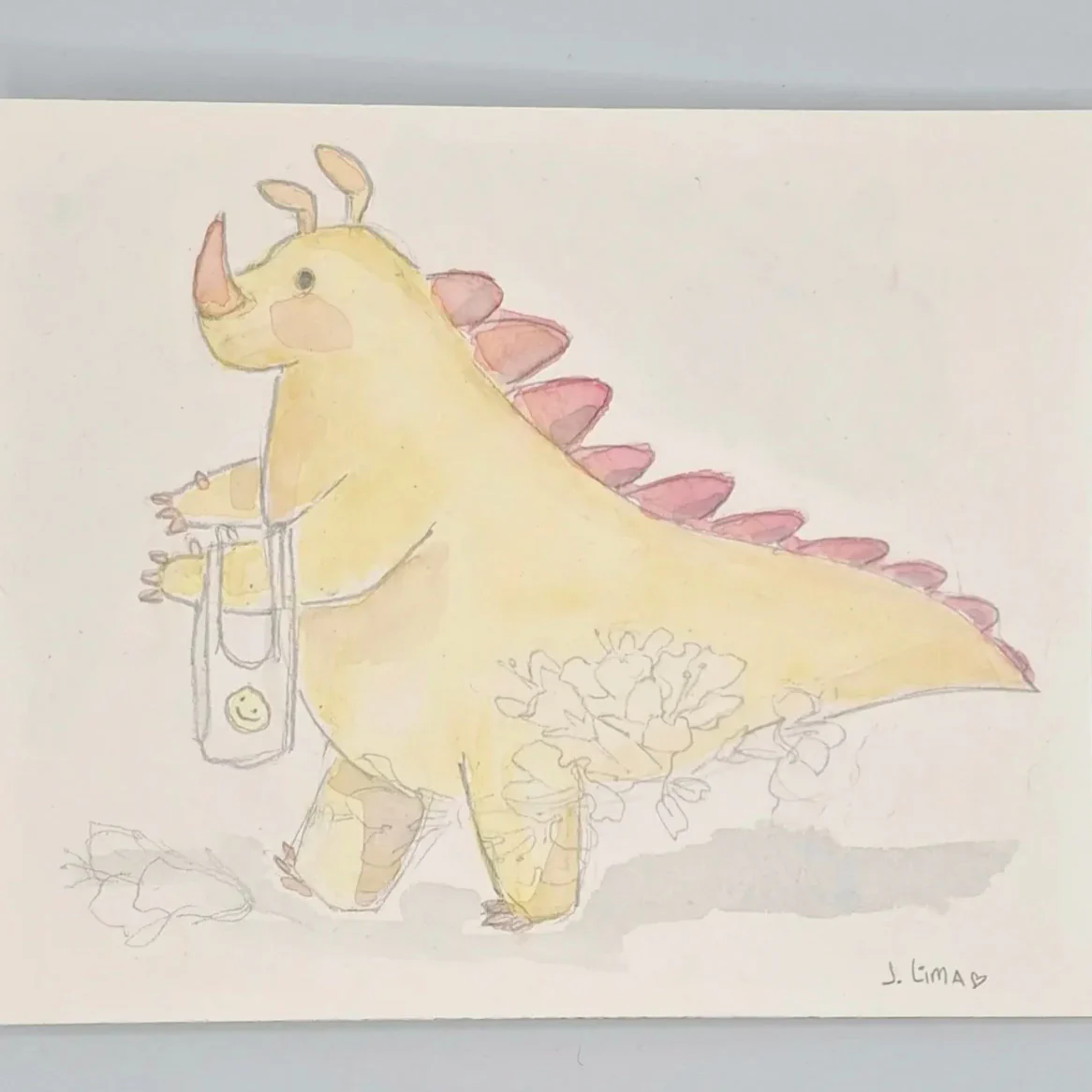 Rakugaki 8 (2026) - Jenn Lima - "Neronga x Flores"