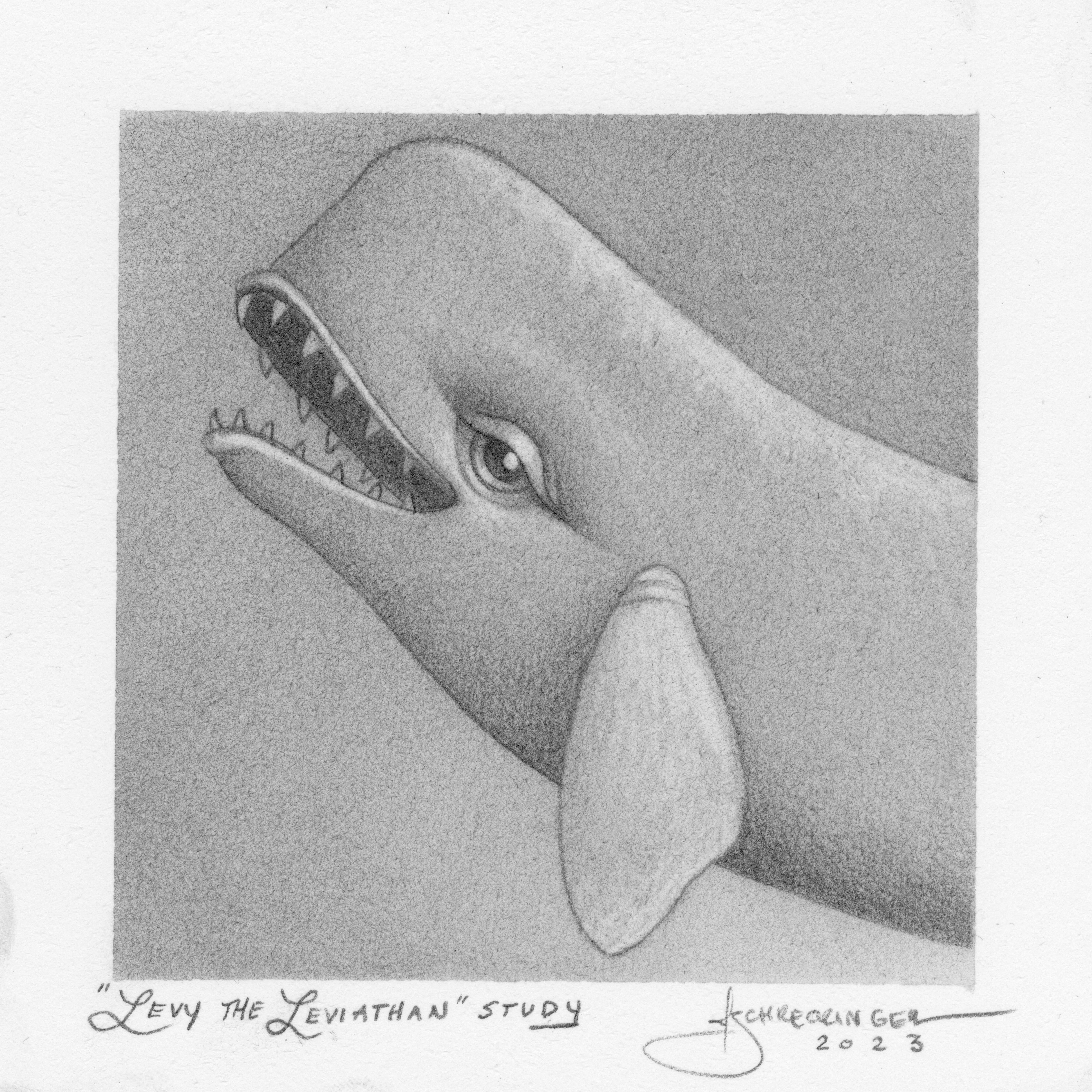 Rakugaki 8 (2026) - Juliet Schreckinger - "Levy The Leviathan Study"