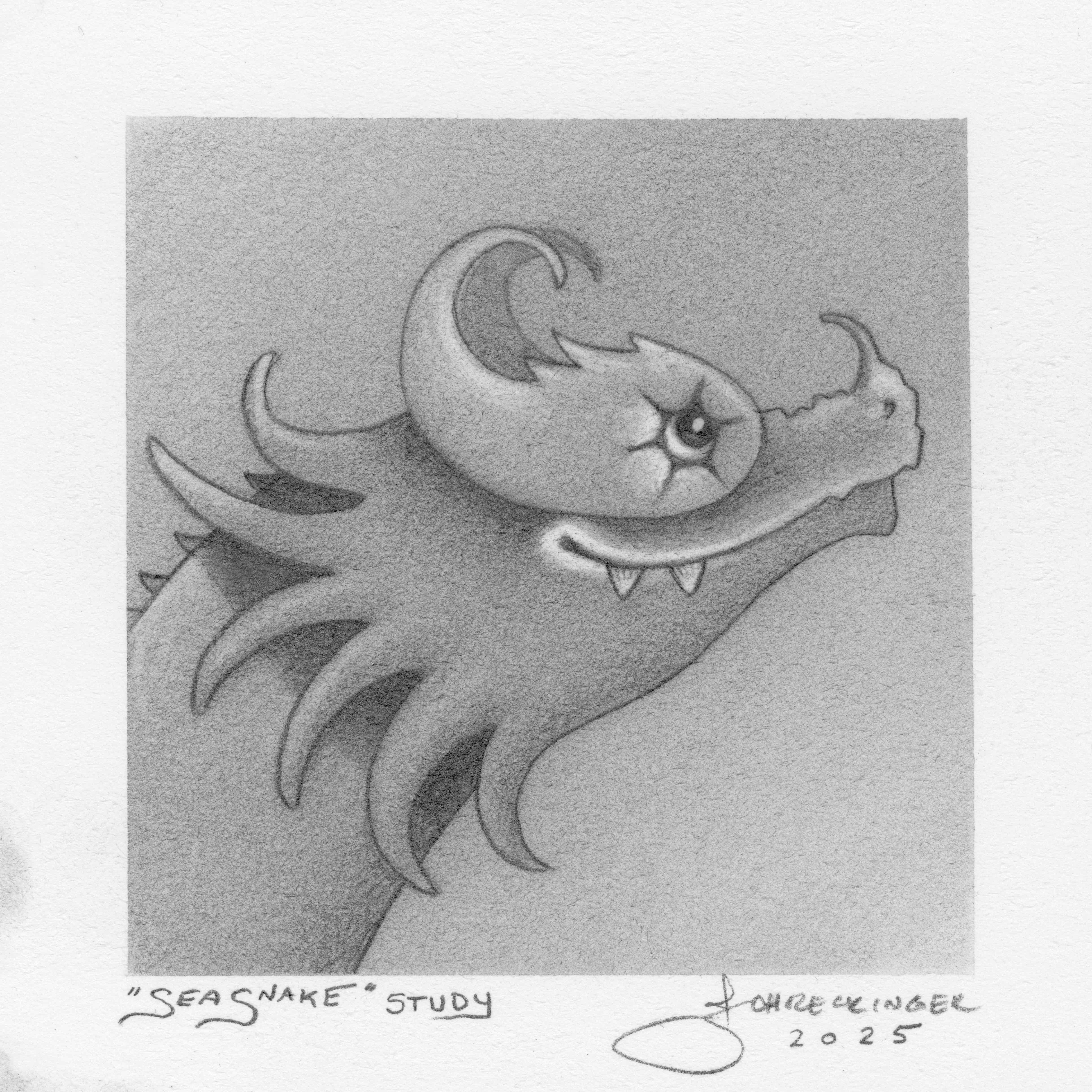 Rakugaki 8 (2026) - Juliet Schreckinger - "Sea Snake Study"