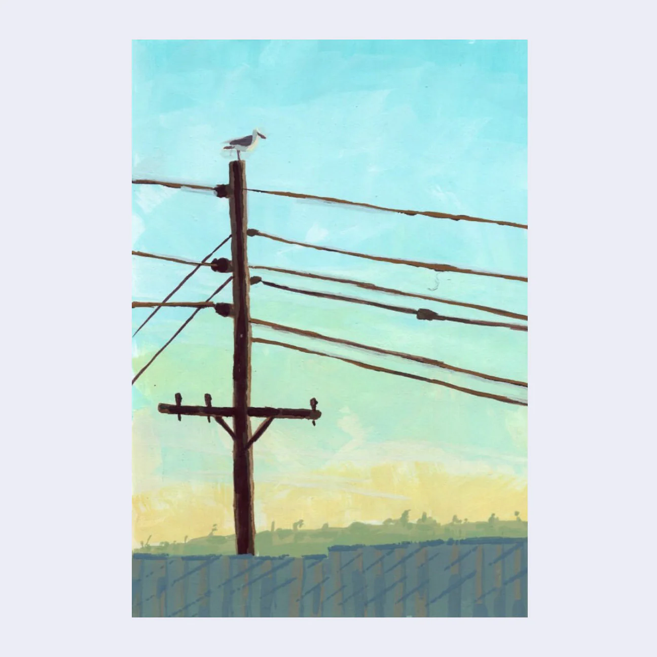 Rakugaki 8 (2026) - Kathryn Chan - "Seagull"