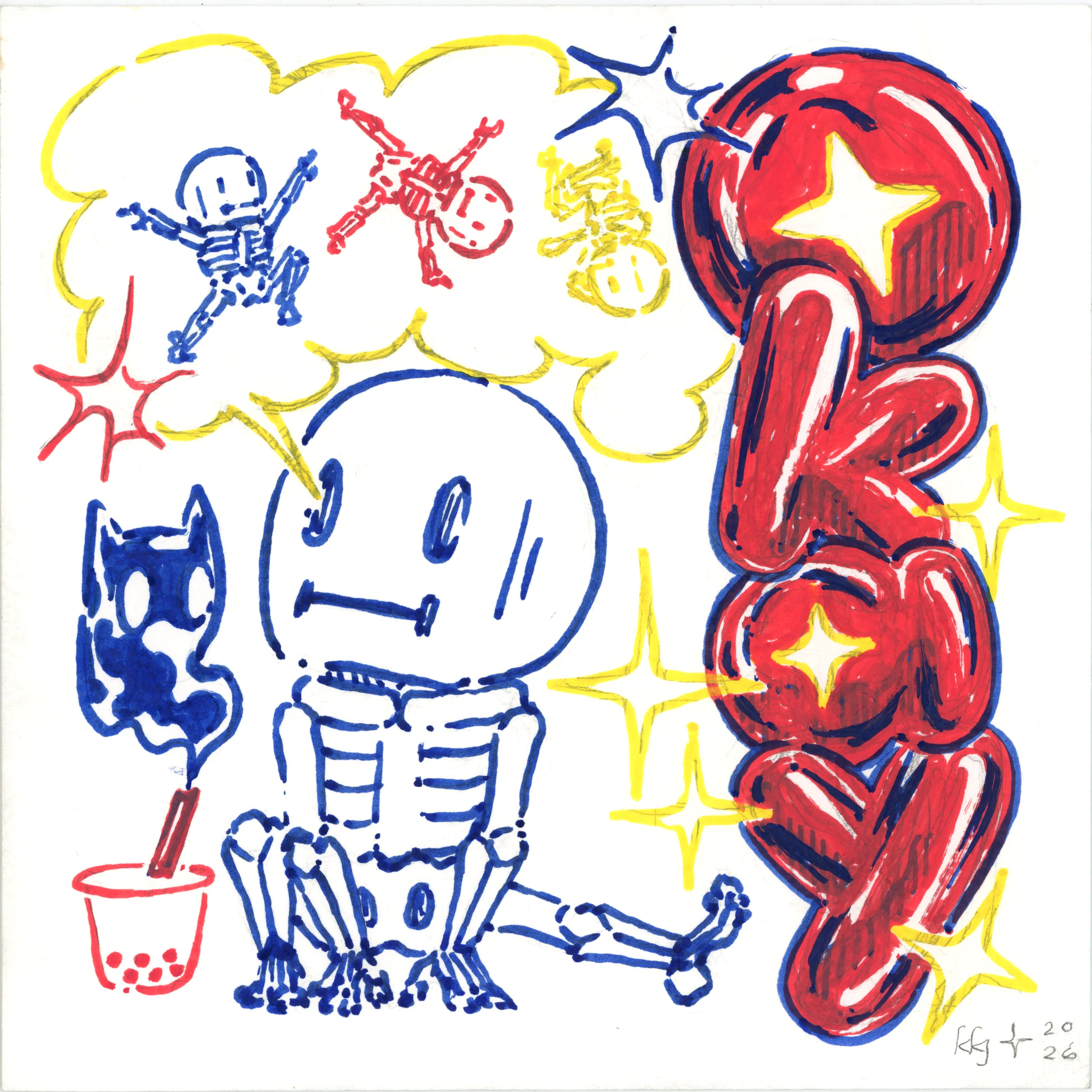 Rakugaki 8 (2026) - Kelly Yamagishi - "Okay"