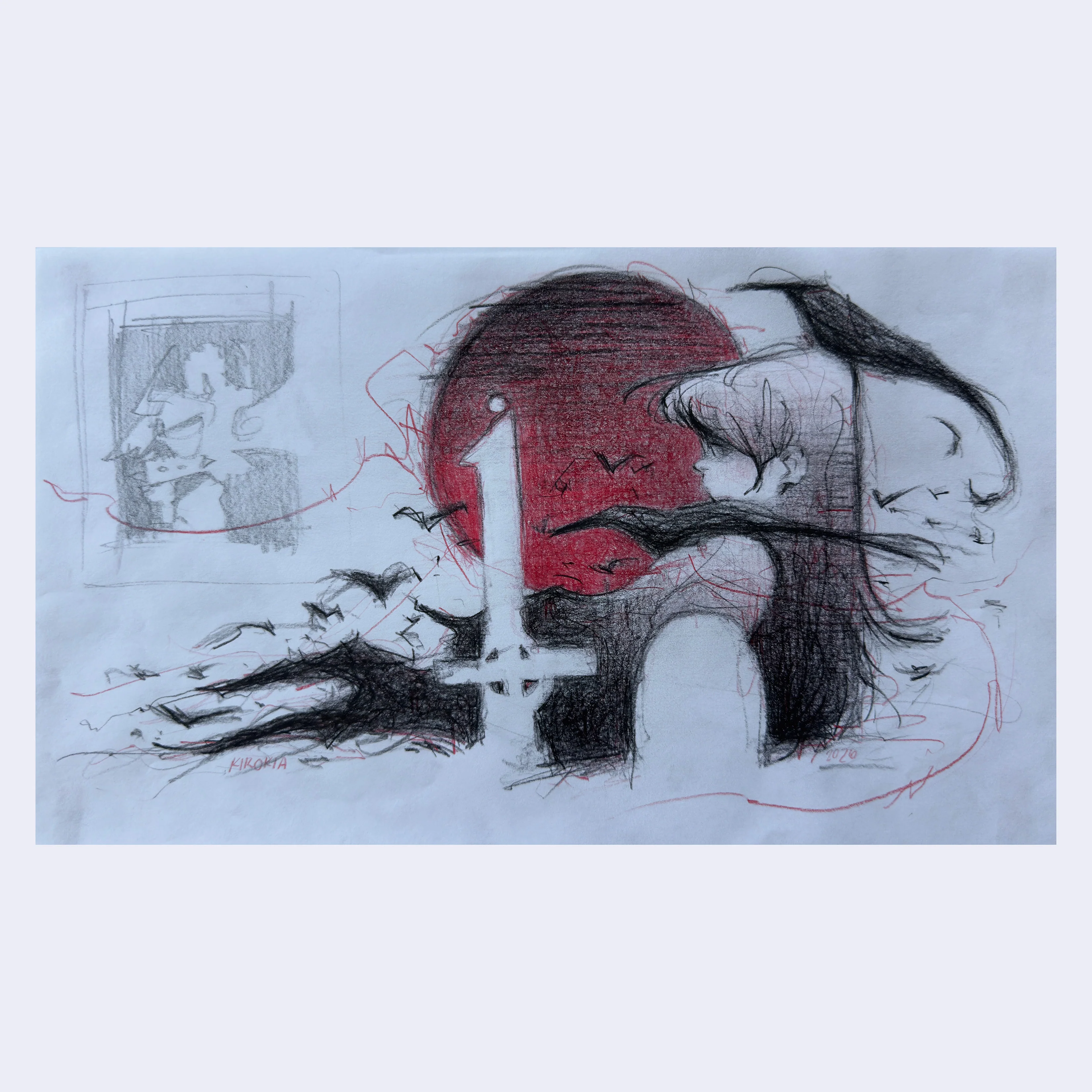 Rakugaki 8 (2026) - Kira Sincock - "Cemetery Gates"