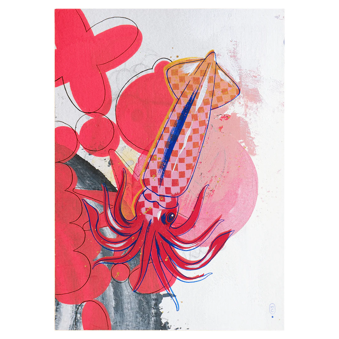 Rakugaki 8 (2026) - Maggie Chiang - "Squid"