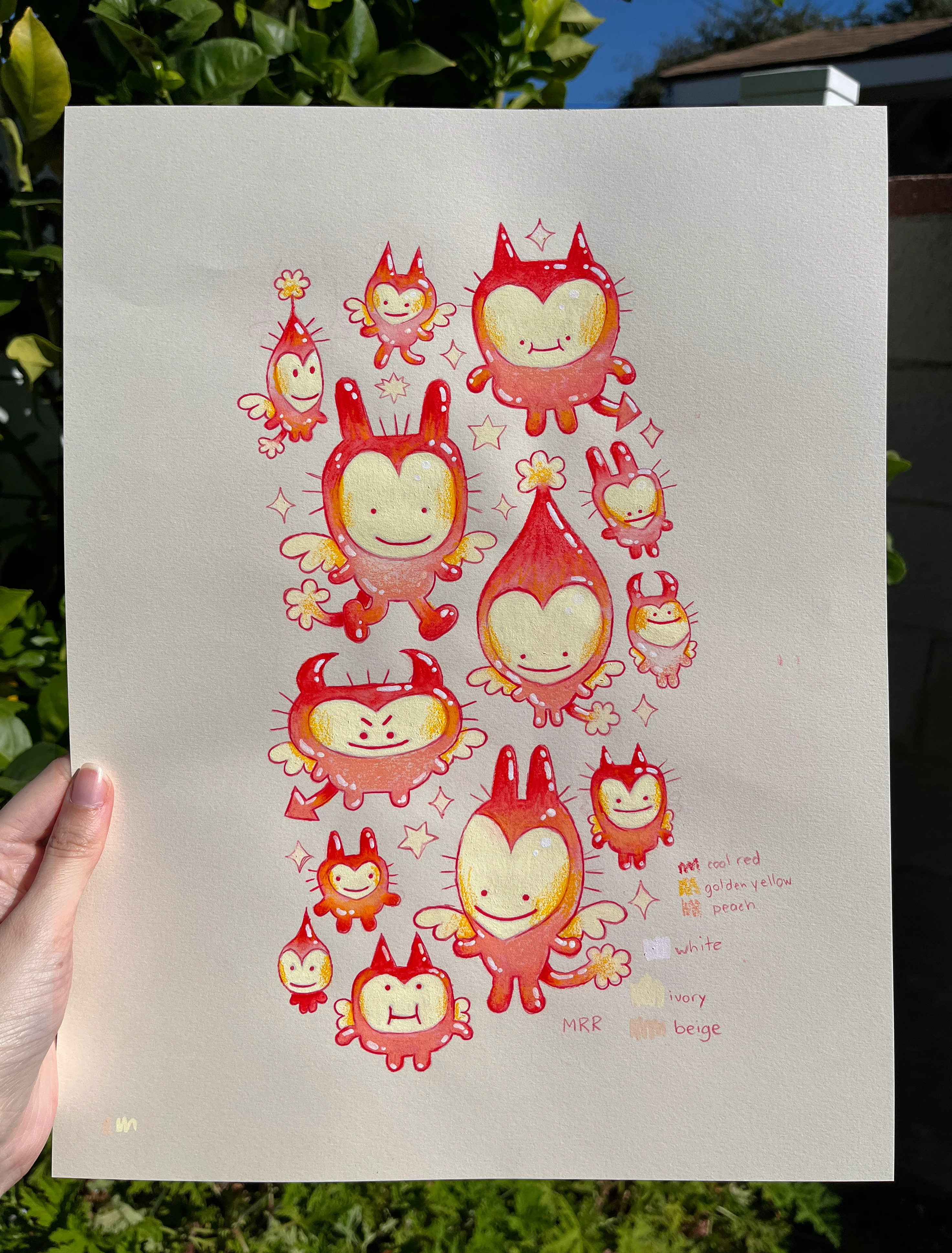Rakugaki 8 (2026) - Megan Rose Ruiz - "Red Devils" - Image 2