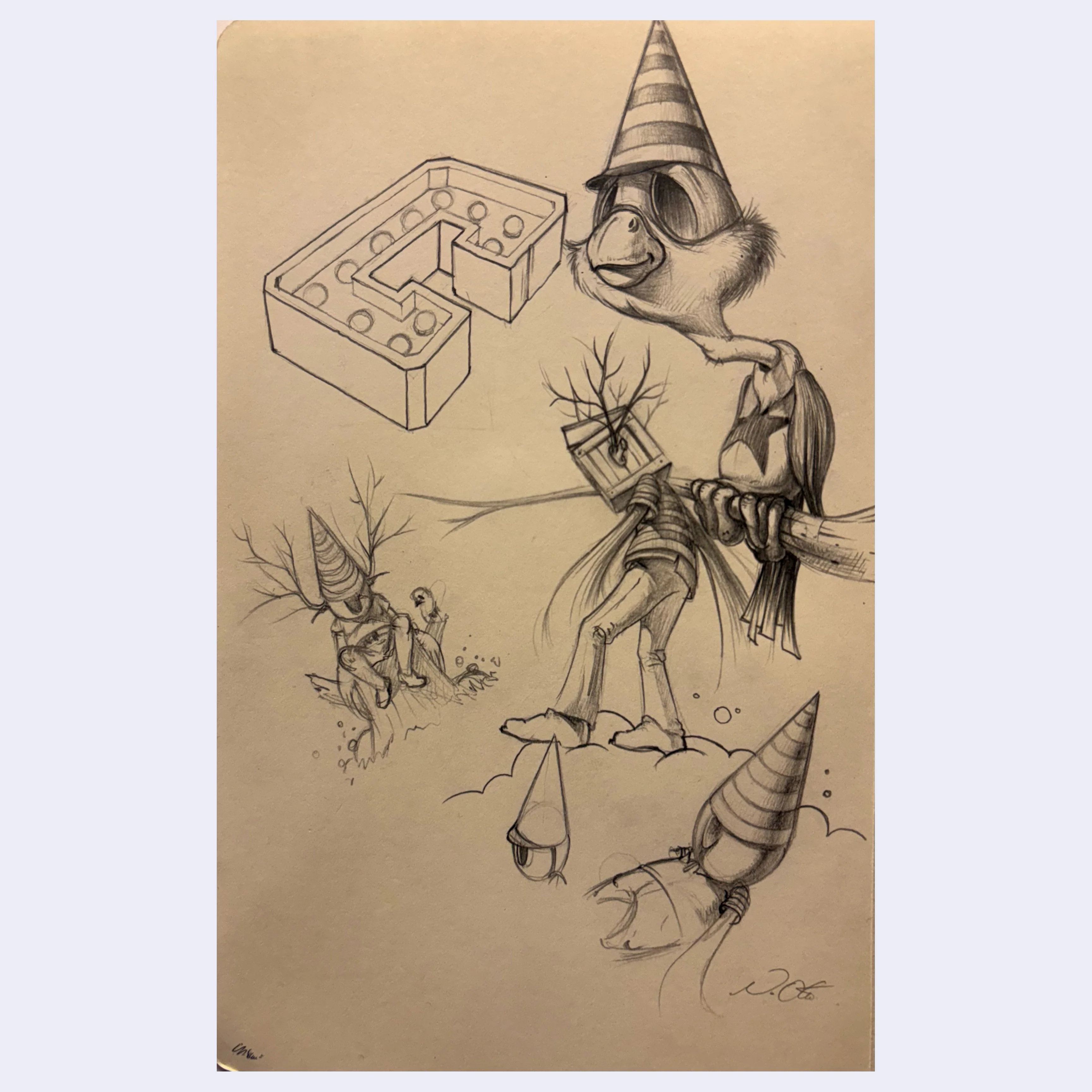Rakugaki 8 (2026) - Nathan Ota - "Sketches"