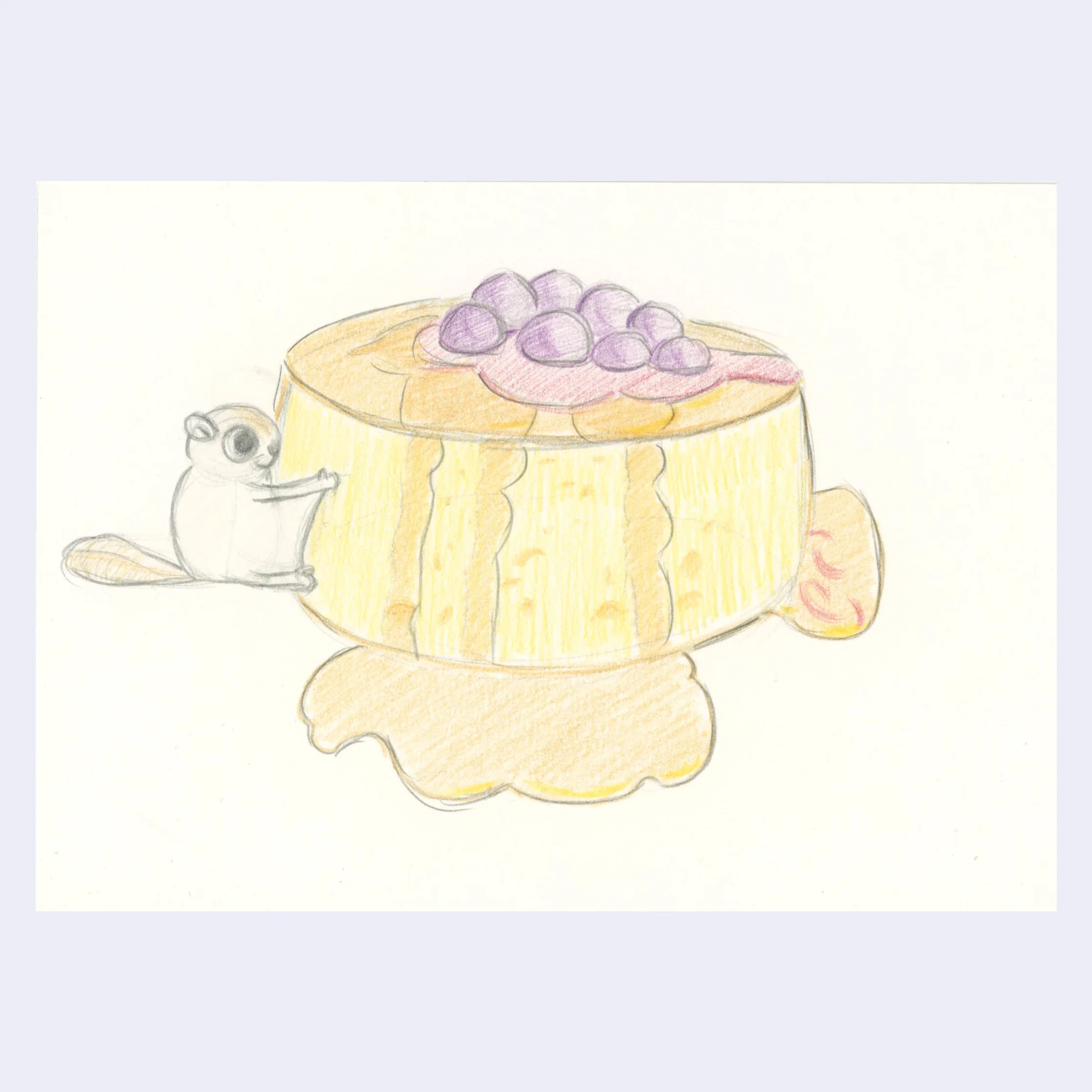 Rakugaki 8 (2026) - Nikki Longfish - "Pancake Flying Squirrel"