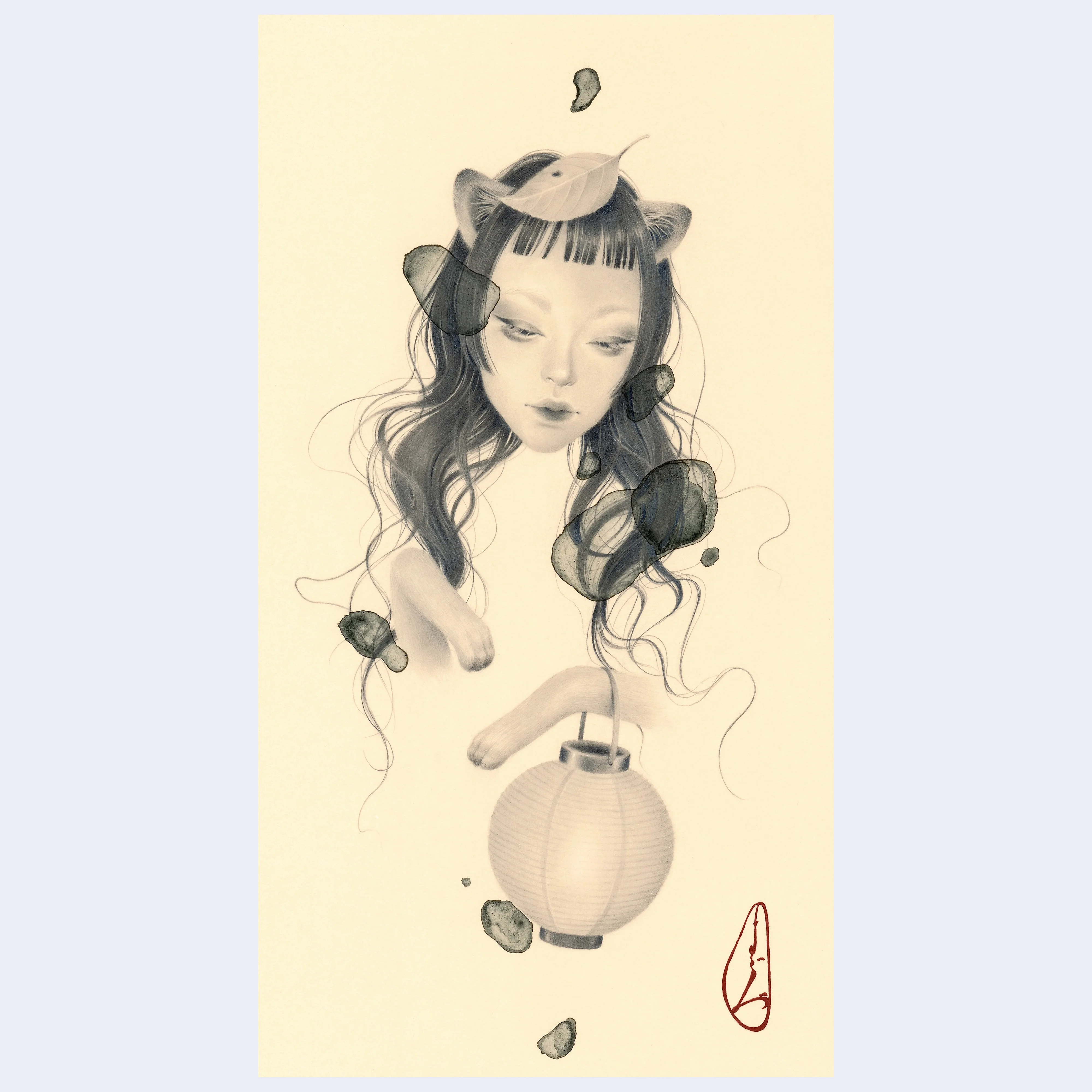 Rakugaki 8 (2026) - Ozabu - "逢ふべからざる者 — 狸（Never Meant To Meet —Tanuki)"