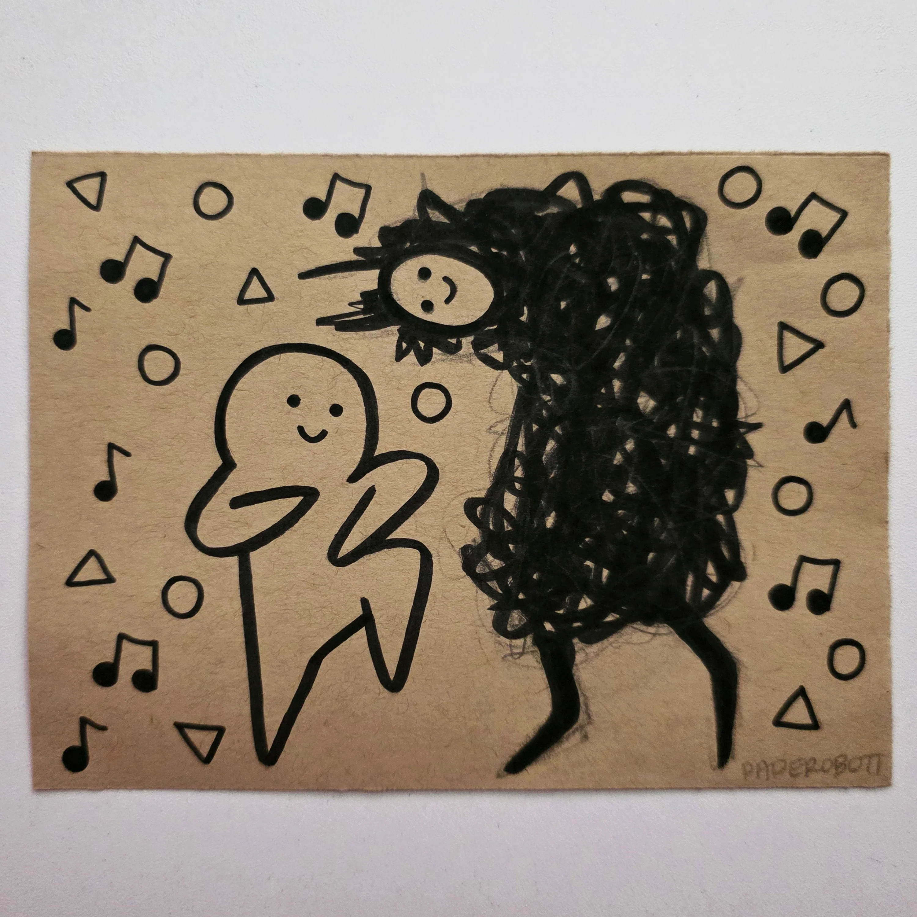 Rakugaki 8 (2026) - Paperobott - "Dancing with my Demons"