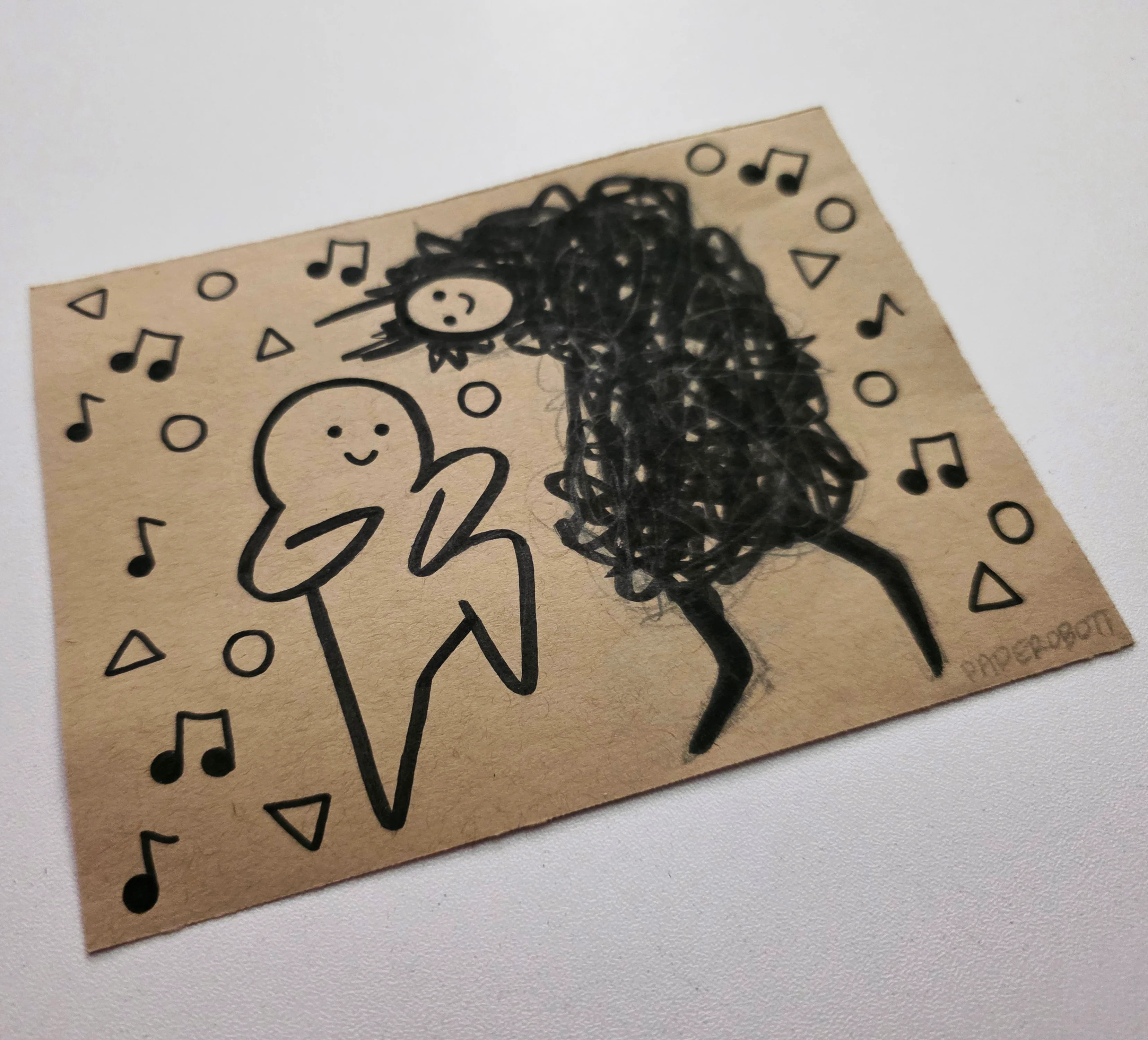 Rakugaki 8 (2026) - Paperobott - "Dancing with my Demons" - Image 2