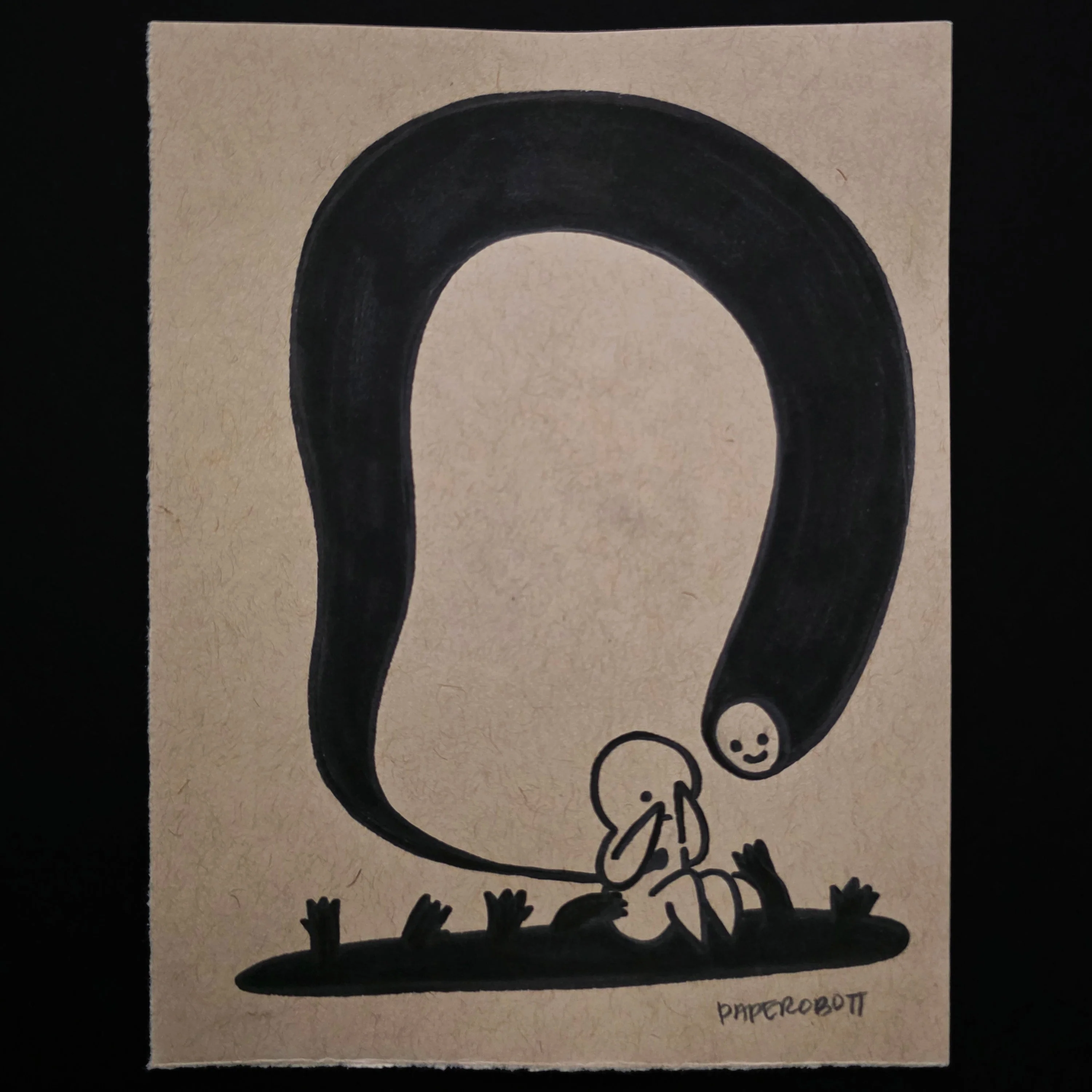 Rakugaki 8 (2026) - Paperobott - "Don't Look"