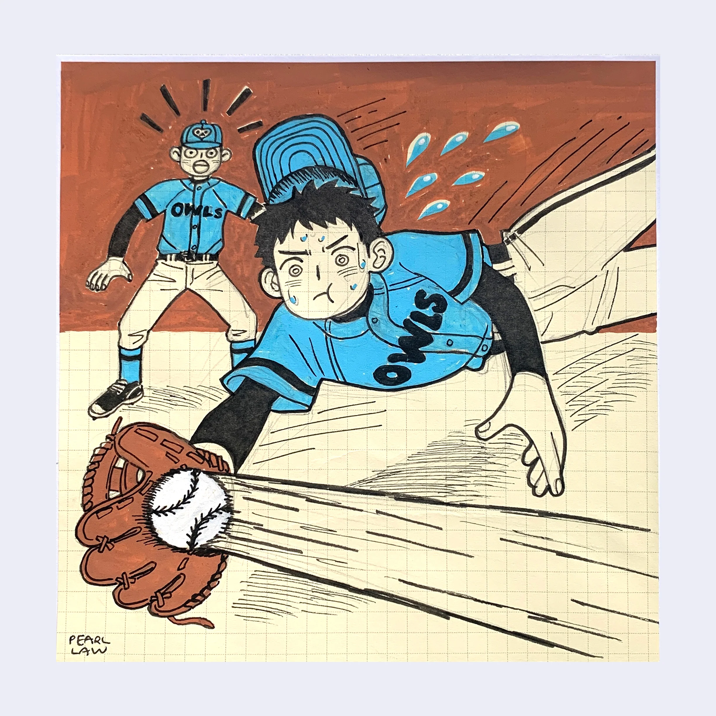 Rakugaki 8 (2026) - Pearl Law - "Shortstop Power"