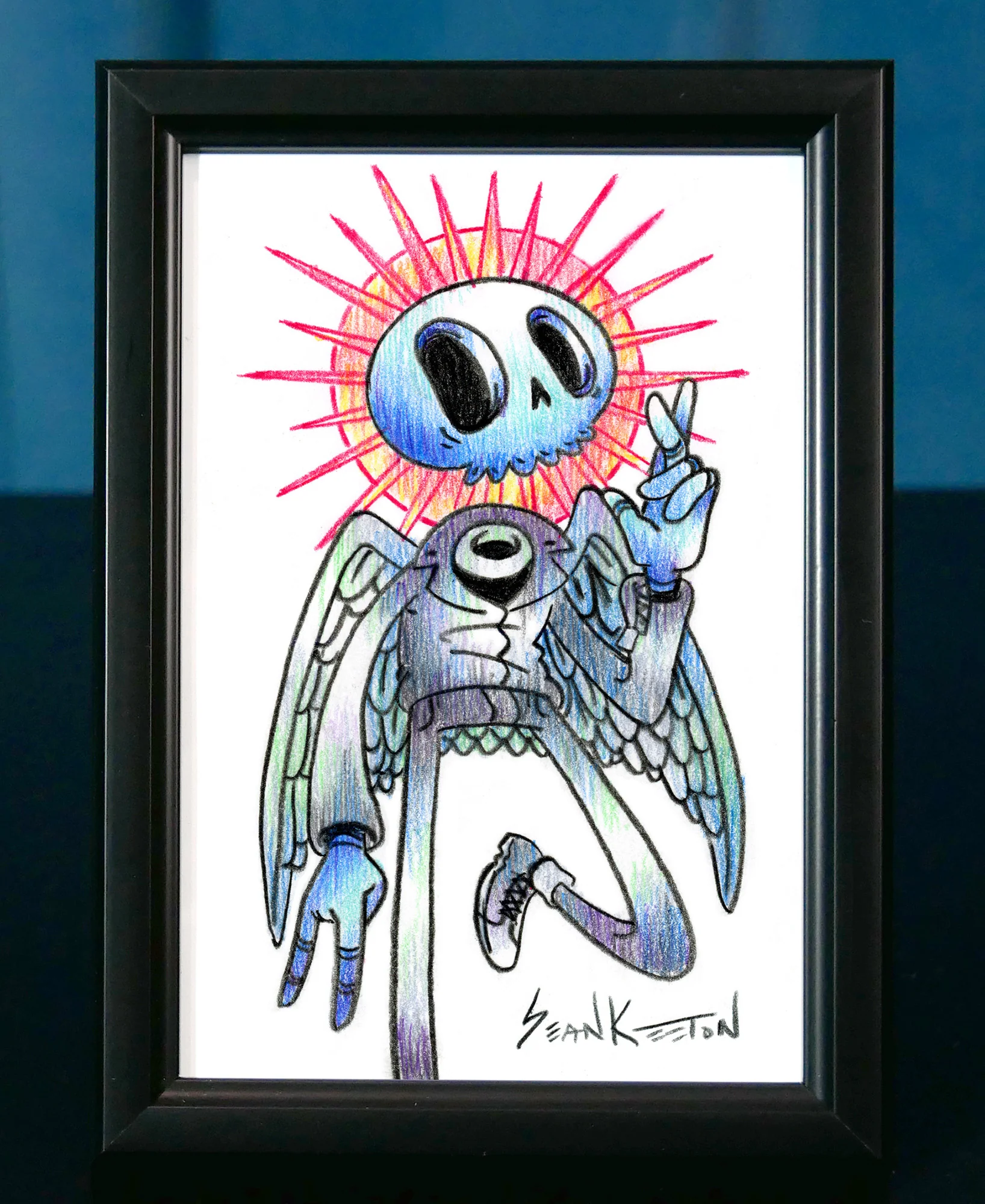 Rakugaki 8 (2026) - Sean Keeton - "Angel" - Image 2