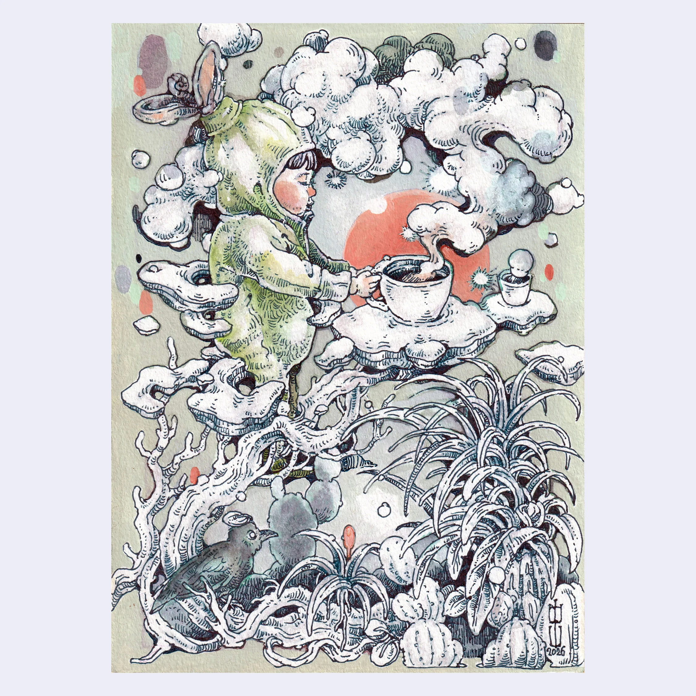 Rakugaki 8 (2026) - Shihori Nakayama - "Doodle #1"