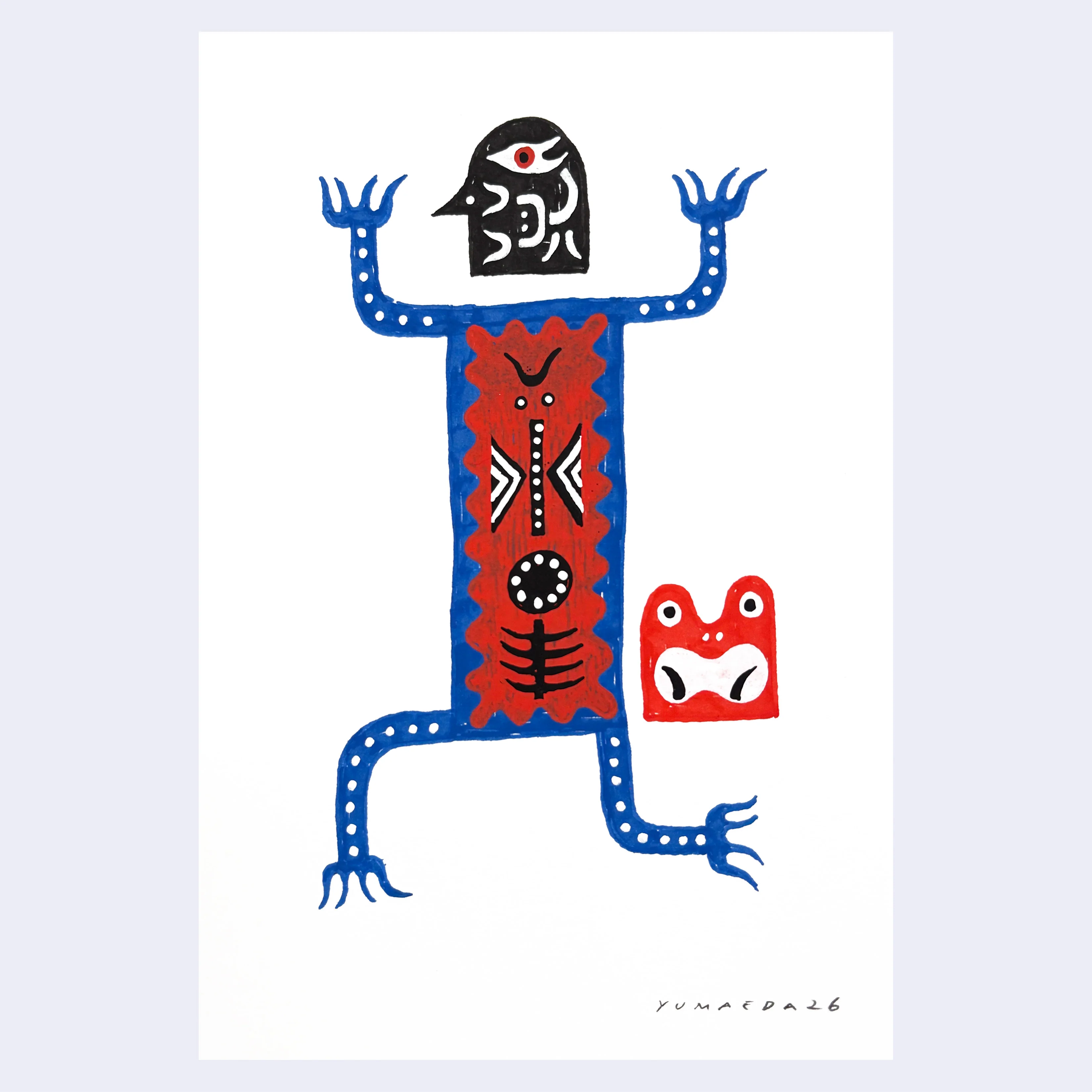 Rakugaki 8 (2026) - Yu Maeda - "Scorpion Frog"
