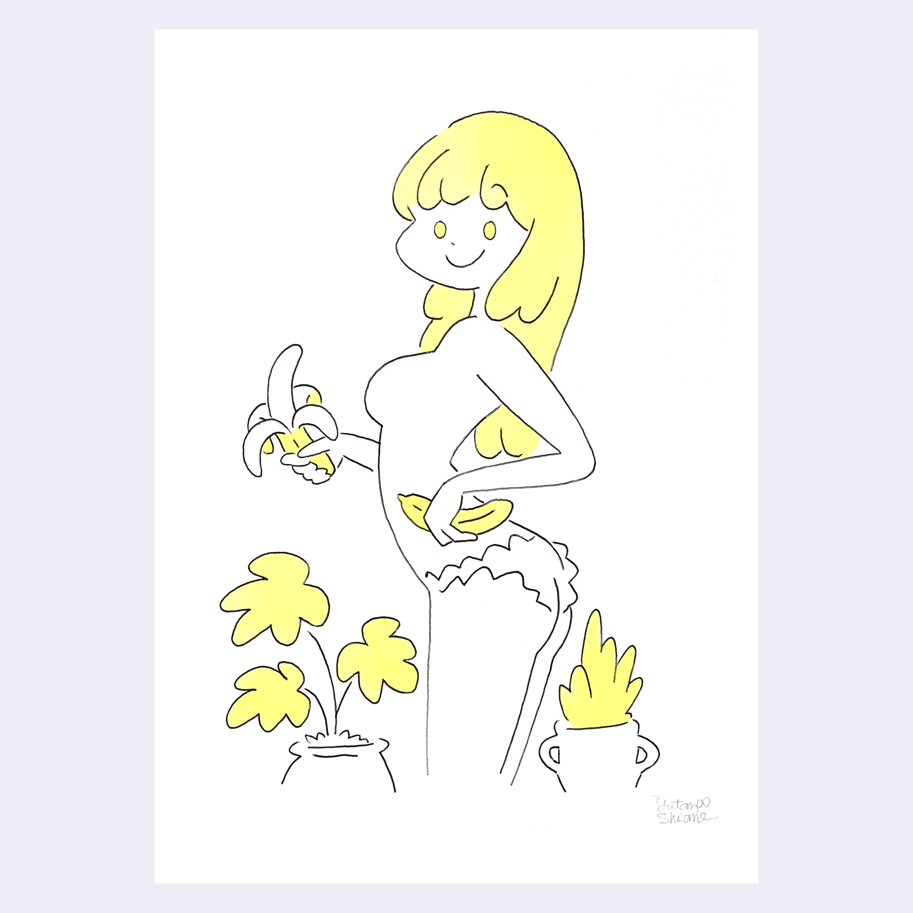 Rakugaki 8 (2026) - Yutanpo - "Peeled Banana"