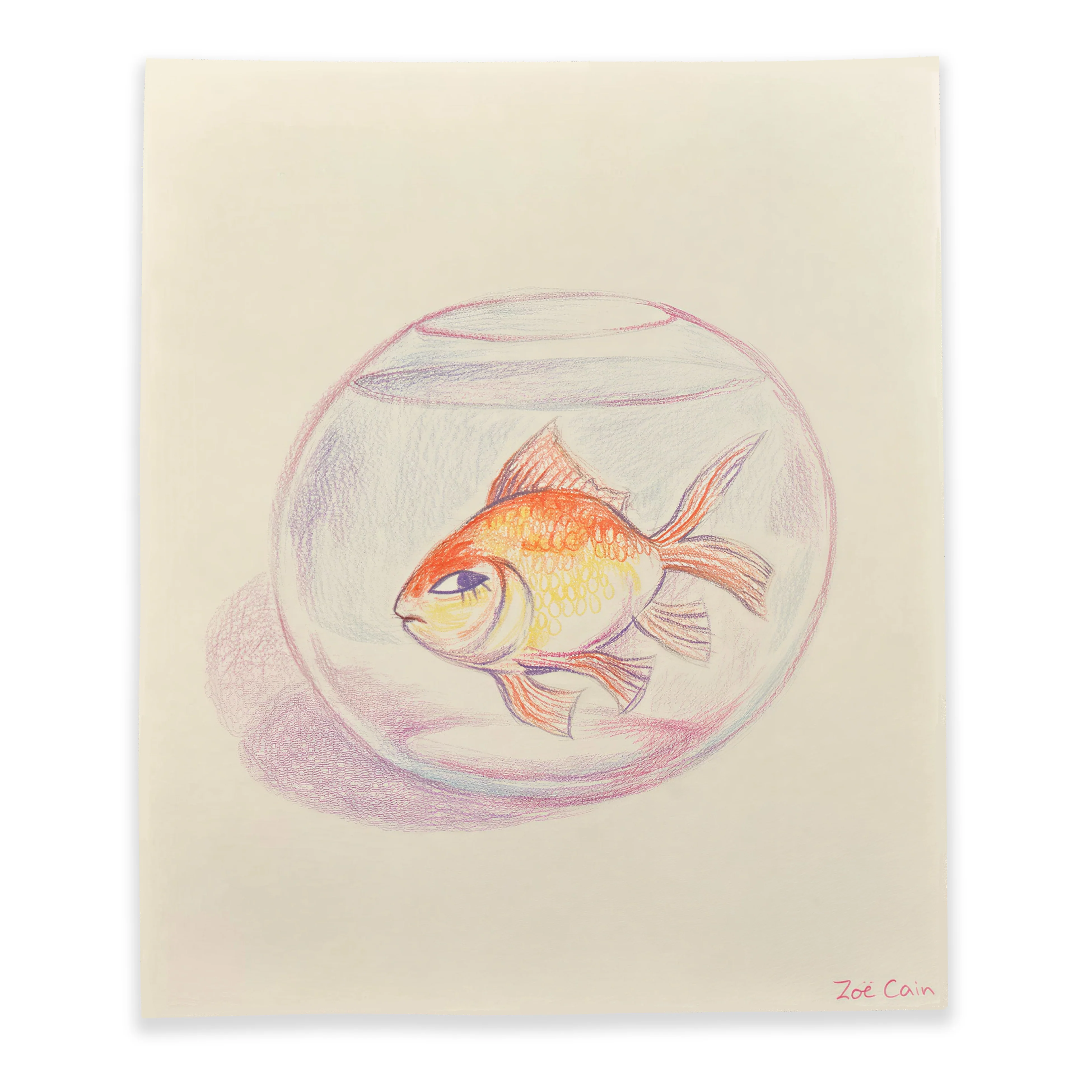 Rakugaki 8 (2026) - Zoë Cain - "Something's Fishy"