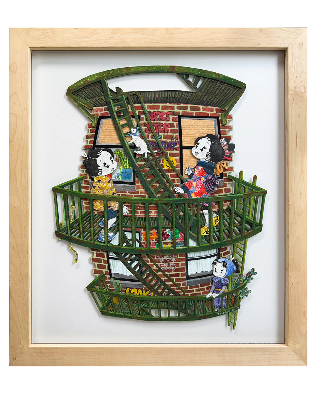 Shishidomia - The Past is in the Future - #11 - "Going Up 3D" - Image 2