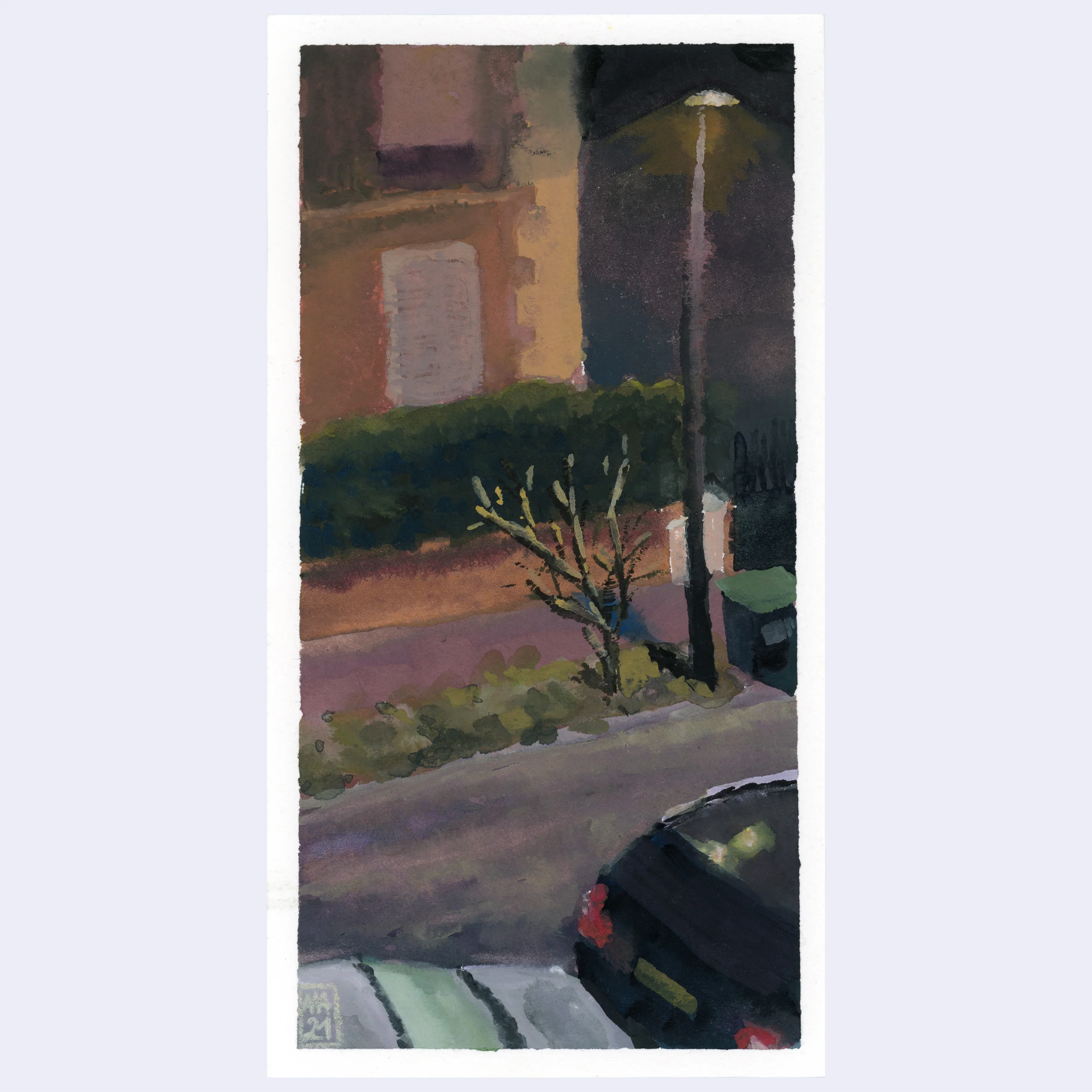 Sitting Outside 2 - Anne Figuls - #05 - "Nocturne 1"