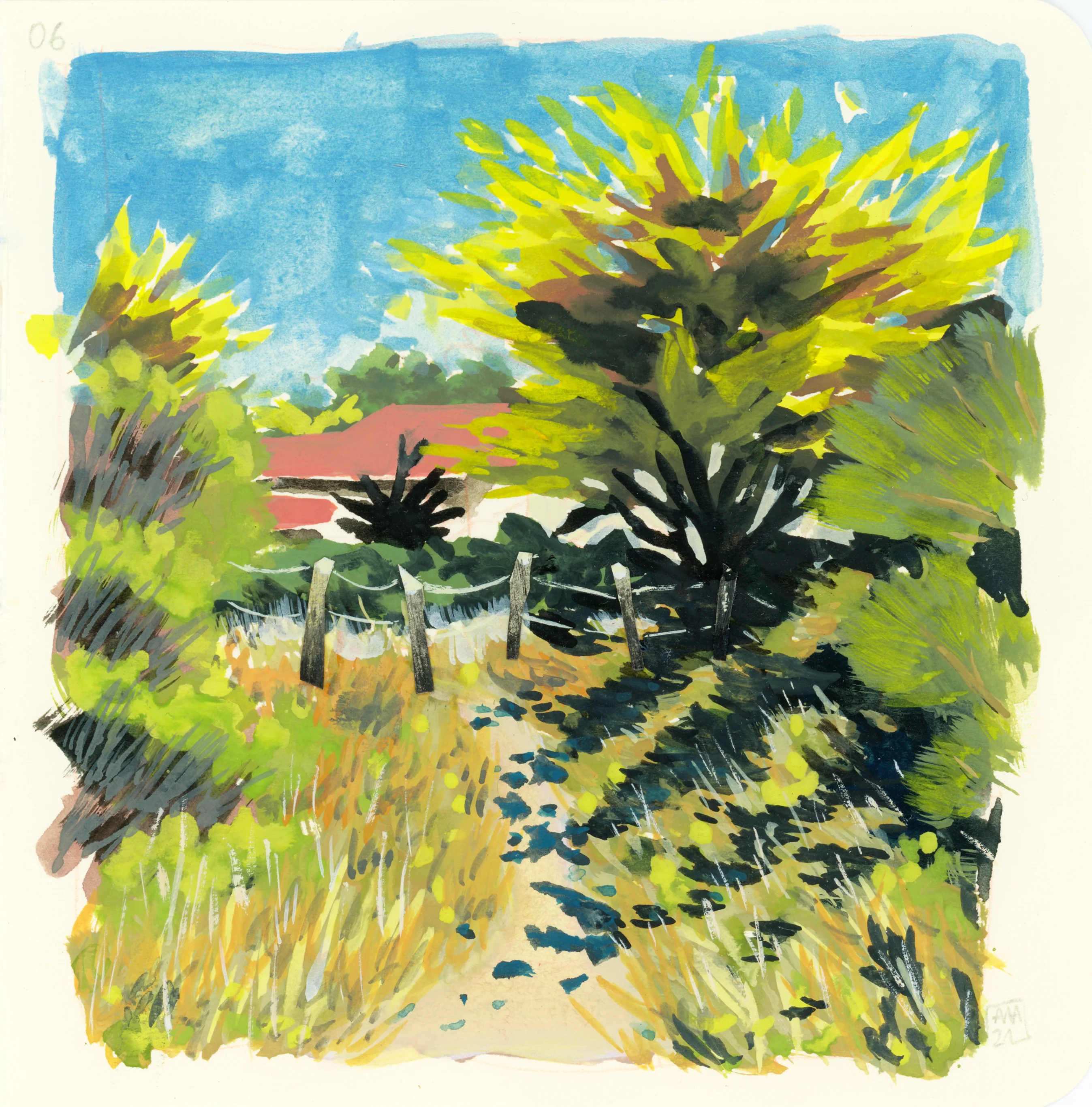 Sitting Outside 2 - Anne Figuls - #02 - "Seignosse le Pénon"