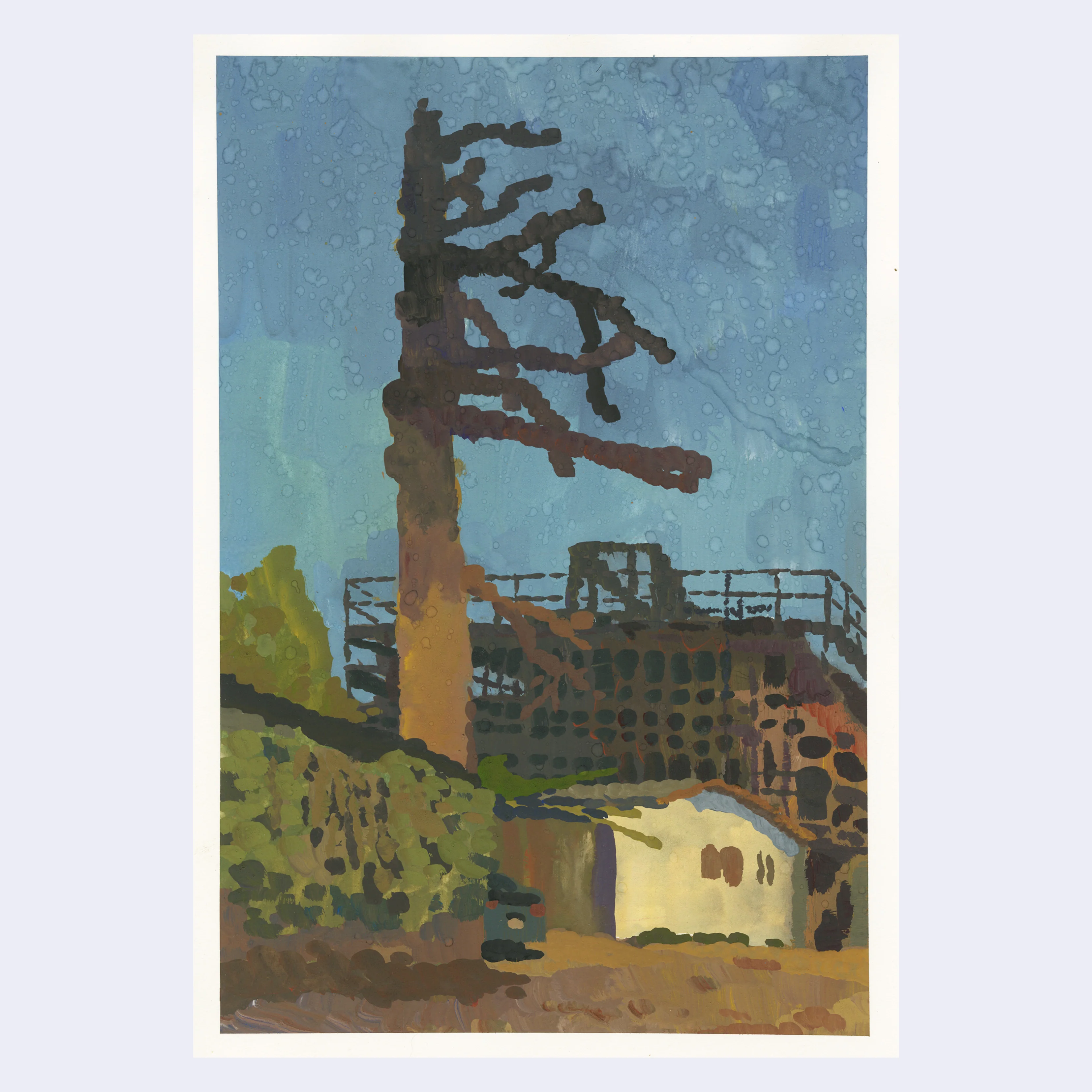 Sitting Outside 2 - Garrett Lee - #05 - "Alley Tree"