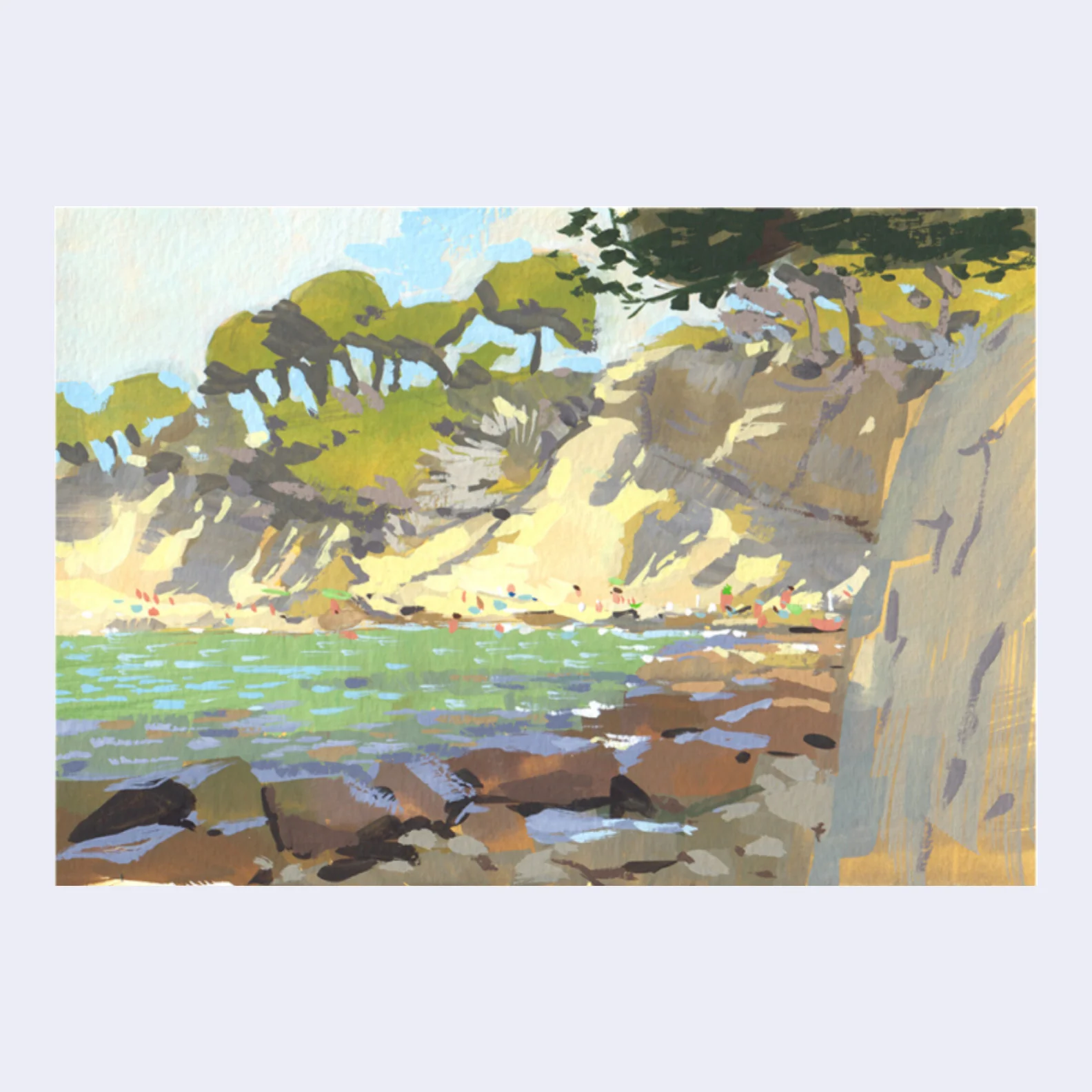 Sitting Outside 2 - Justine Thibault - #14 - "La Ciotat"
