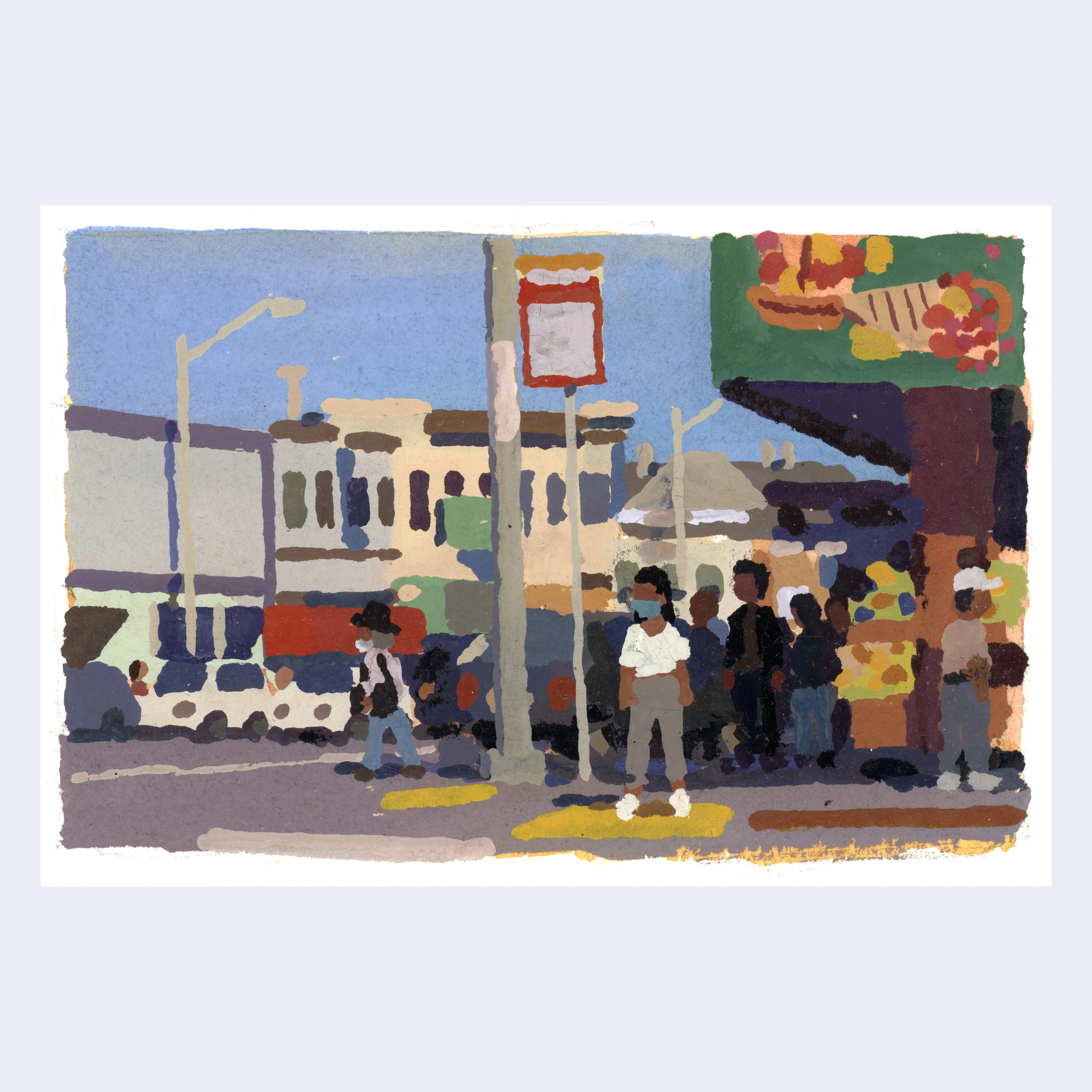 Sitting Outside 2 - Kevin Laughlin - #08 - "Apple Land Produce"