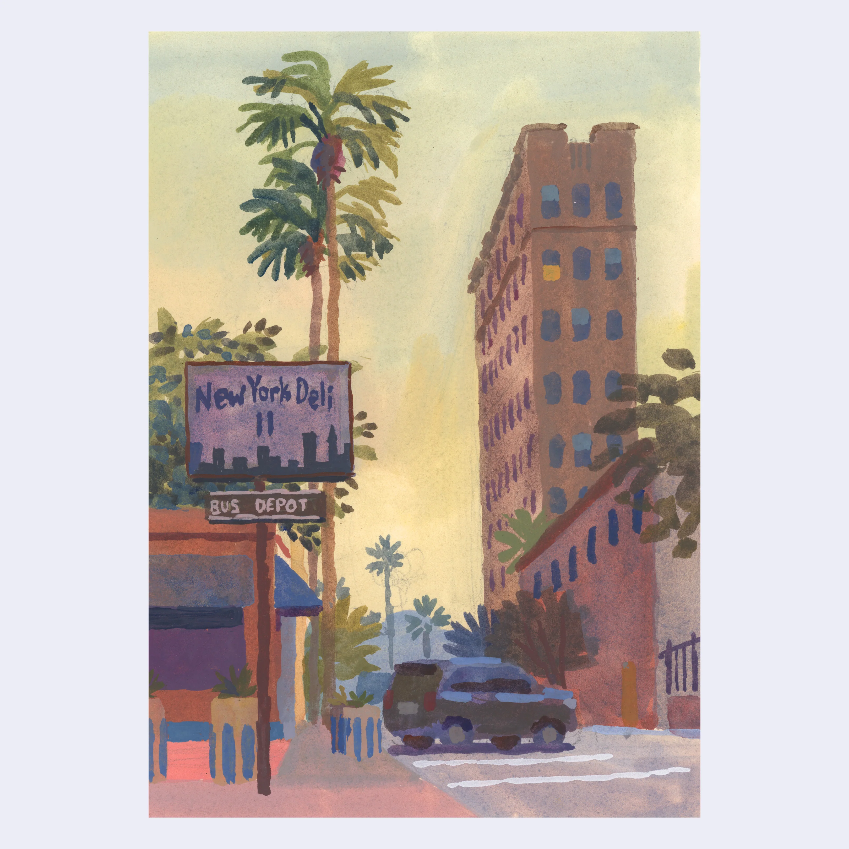 Sitting Outside 2 - Kevin Laughlin - #09 - "New York Deli"