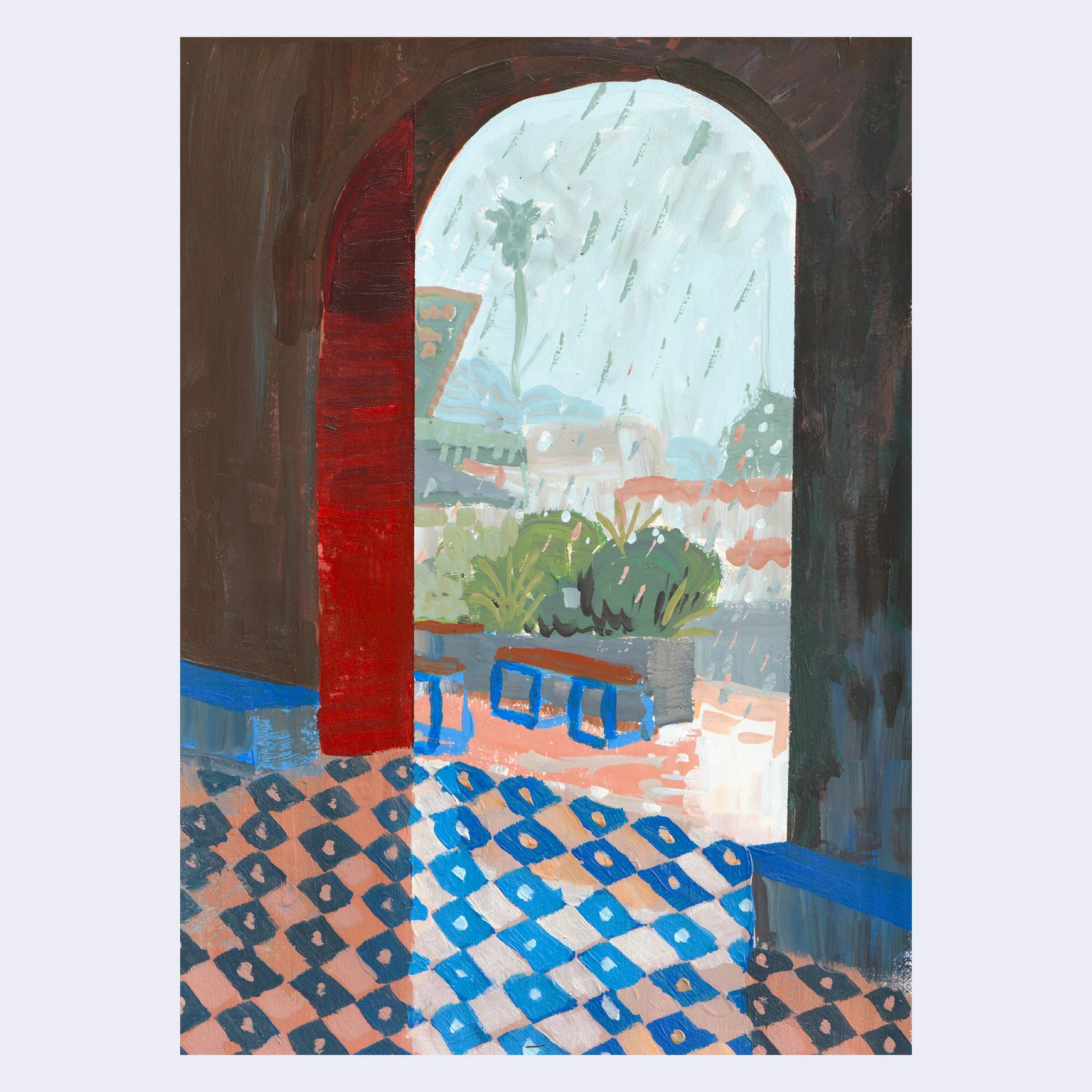 Sitting Outside 2 - Nicholas Kennedy - #12 - "Intelligentsia on Sunset"