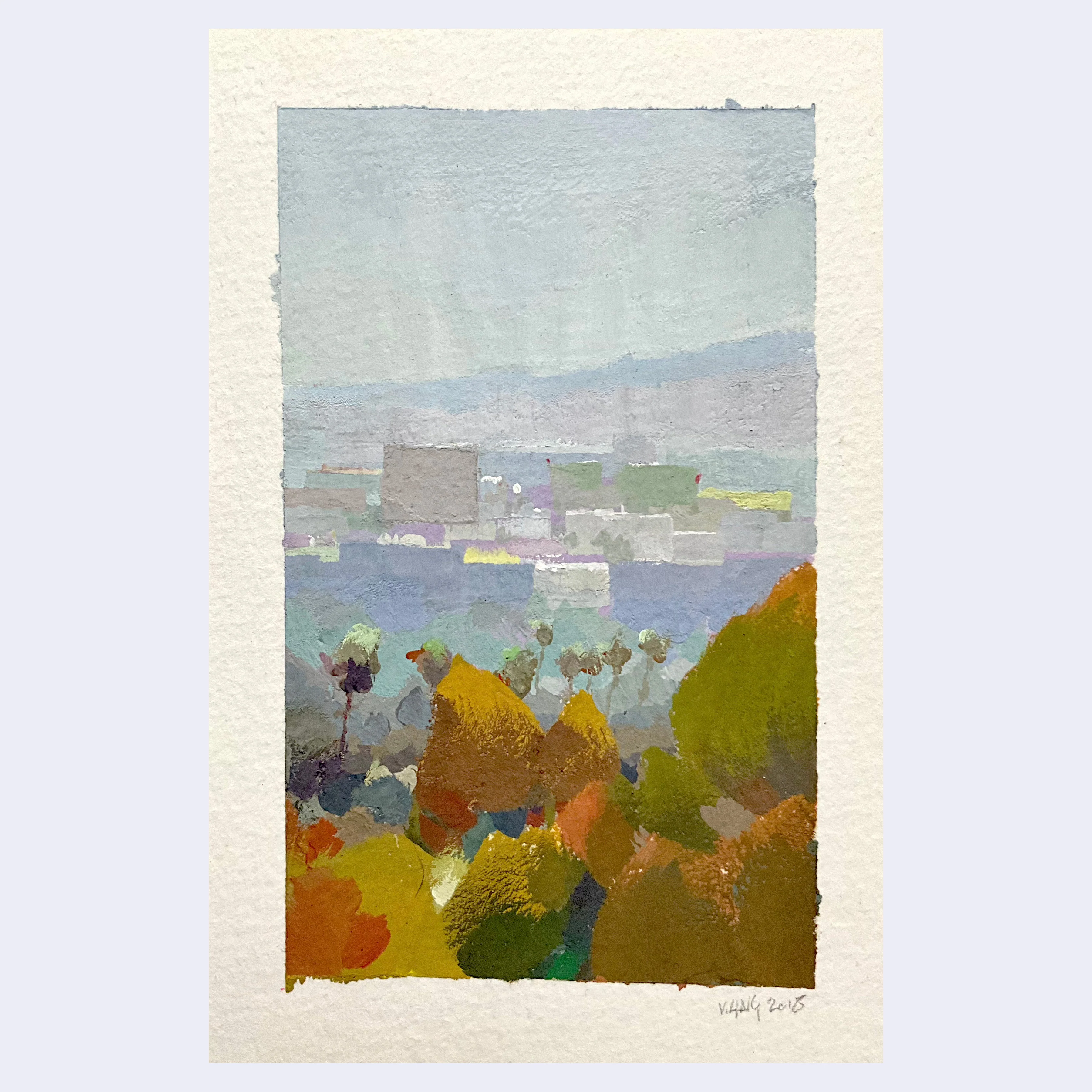 Sitting Outside 2 - Vaughan Ling - #05 - "Blocks and Poofs"