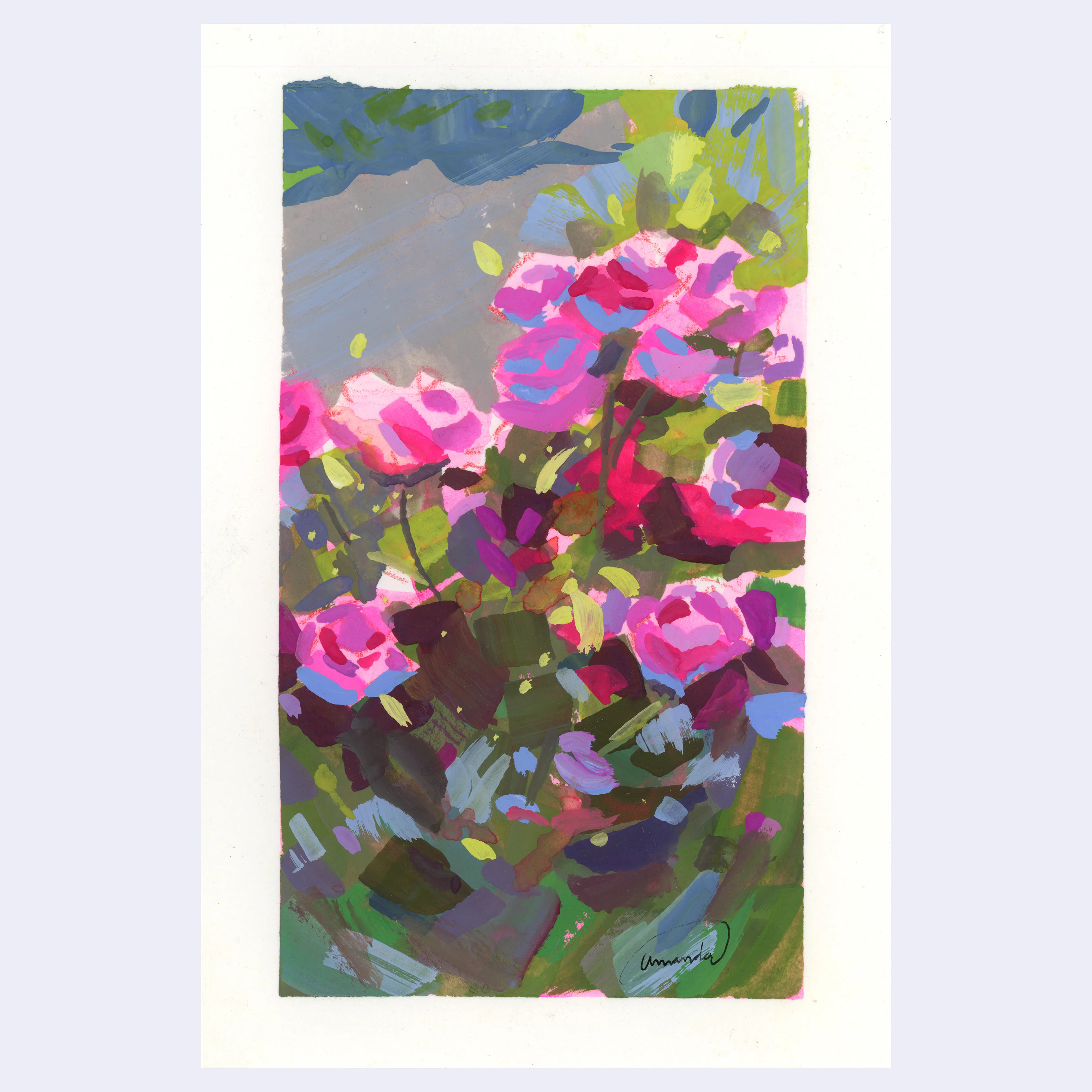 Sitting Outside III - #24 - Amanda Grose - "Springtime #1"