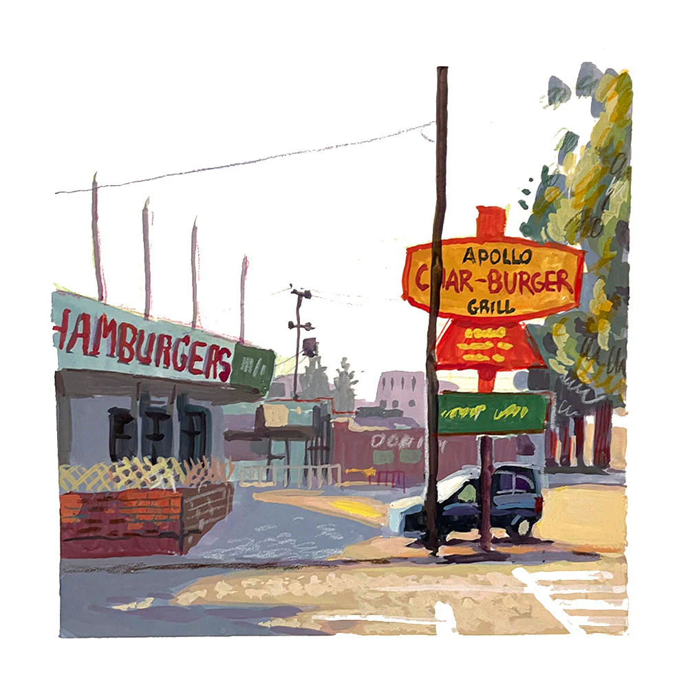 Sitting Outside III - #89 - Chalky Wong - "Apollo Burger"