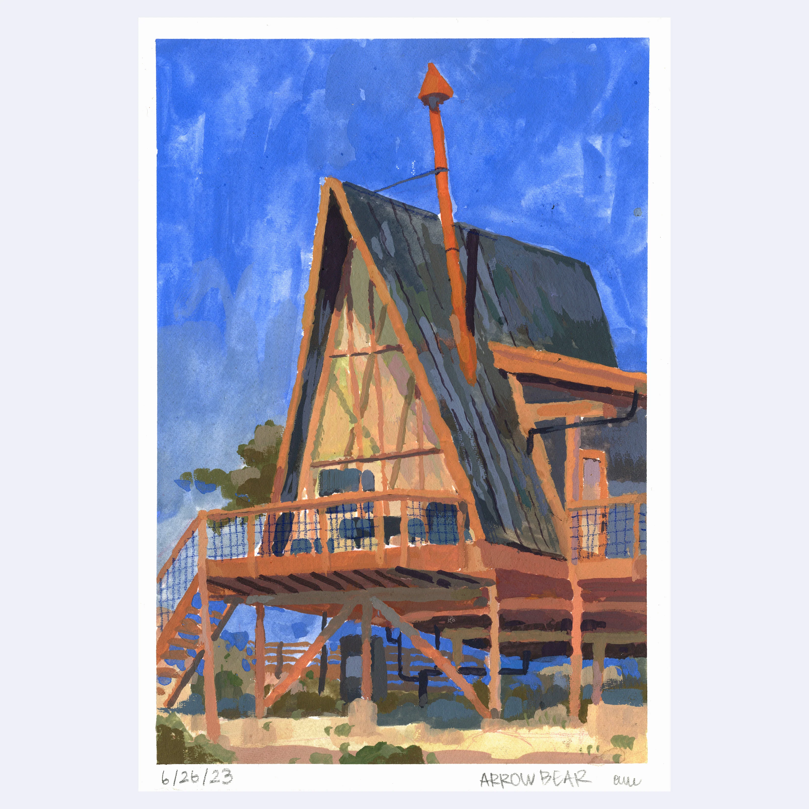 Sitting Outside III - #122 - Elaine Wu - "Arrowbear"